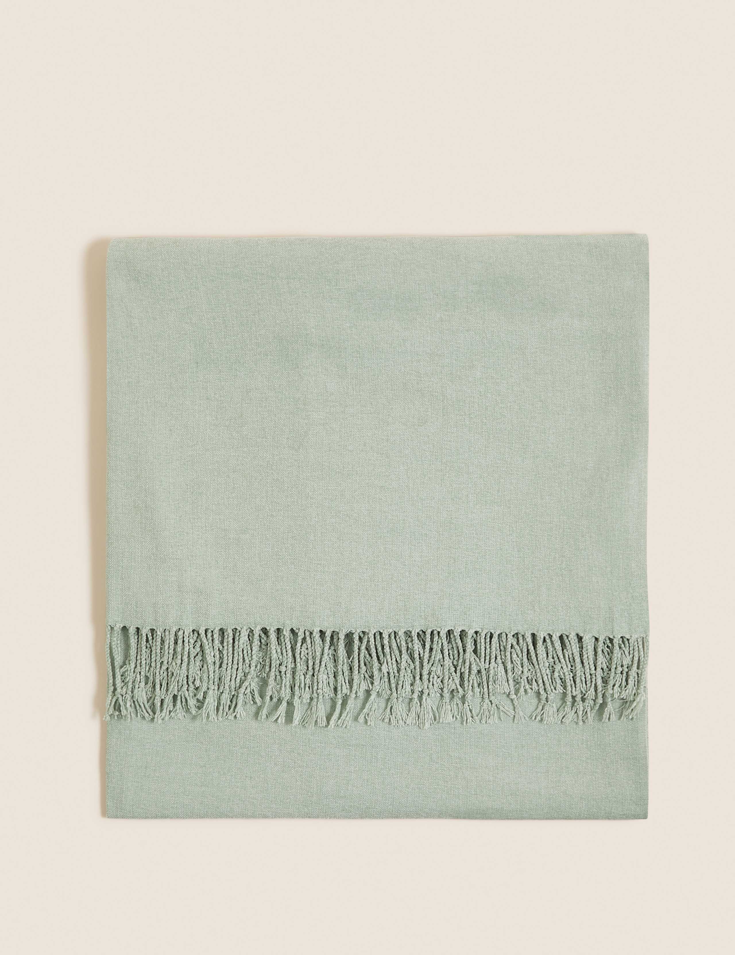 Chenille Plain Throw 1 of 5