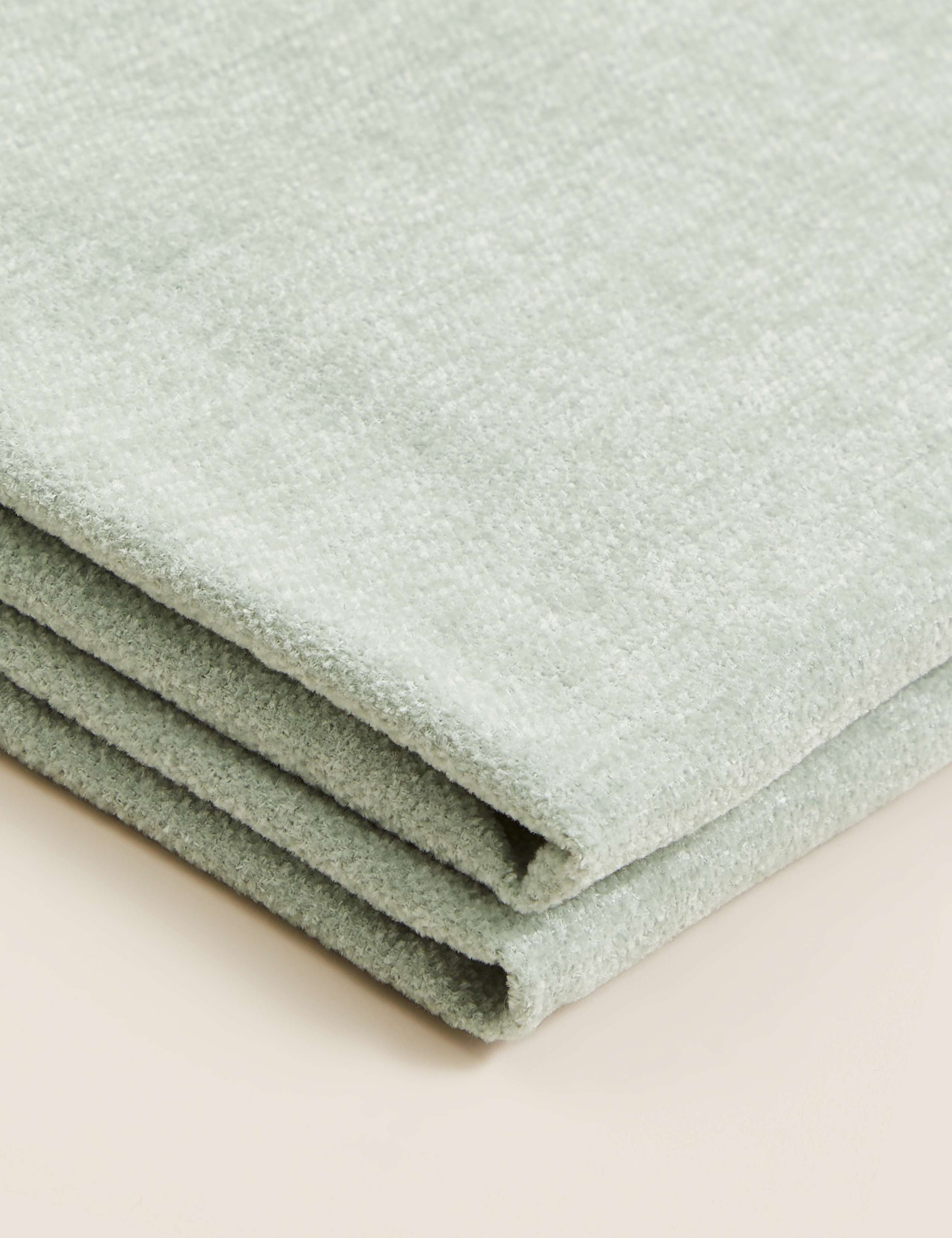 Chenille Plain Throw 3 of 5