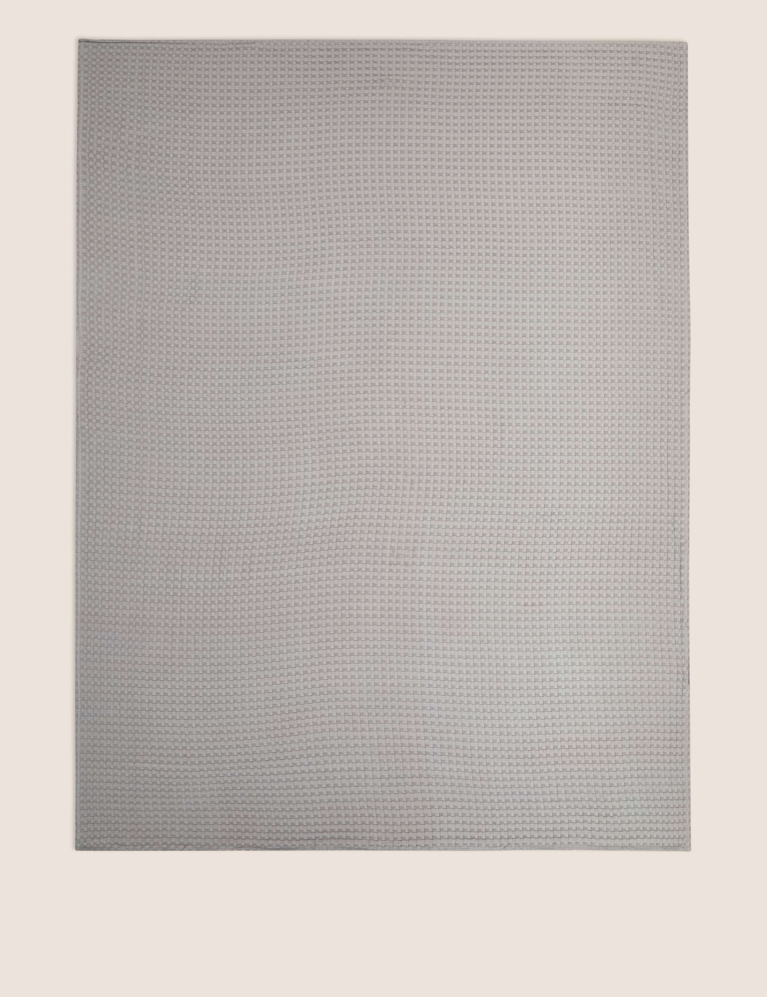 Pure Cotton Large Waffle Throw 4 of 6