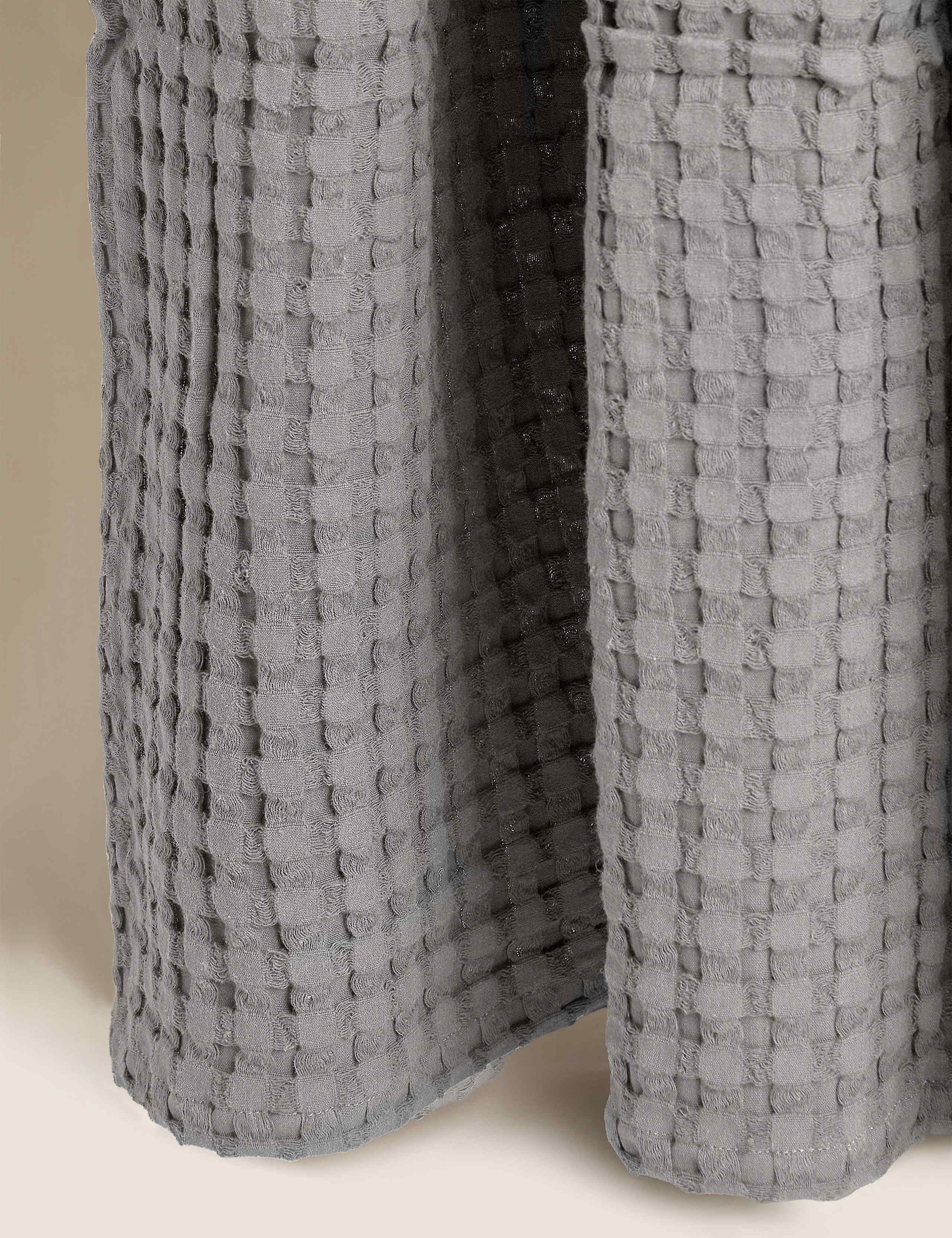 Pure Cotton Large Waffle Throw 2 of 6