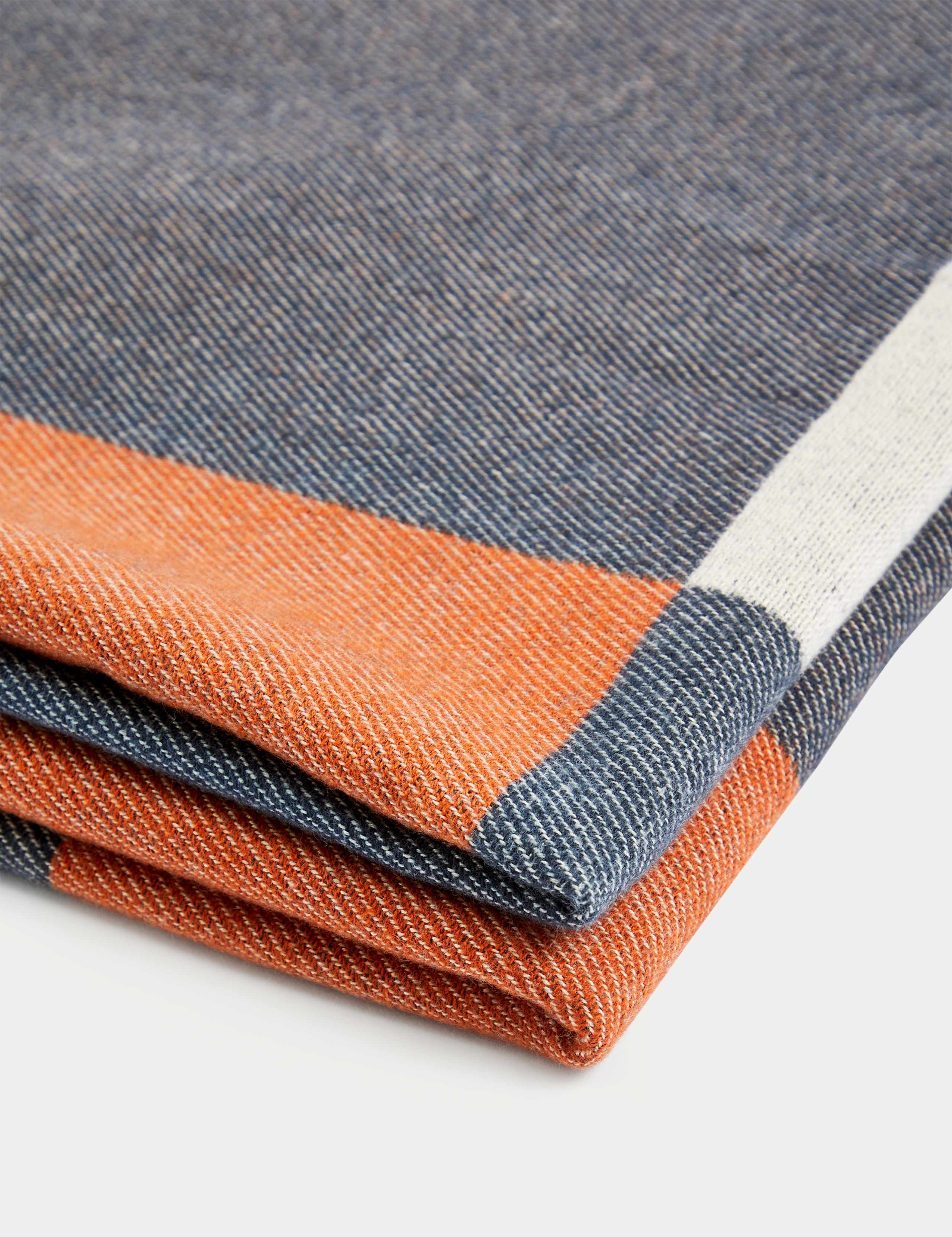 Brushed Woven Geometric Throw 4 of 5
