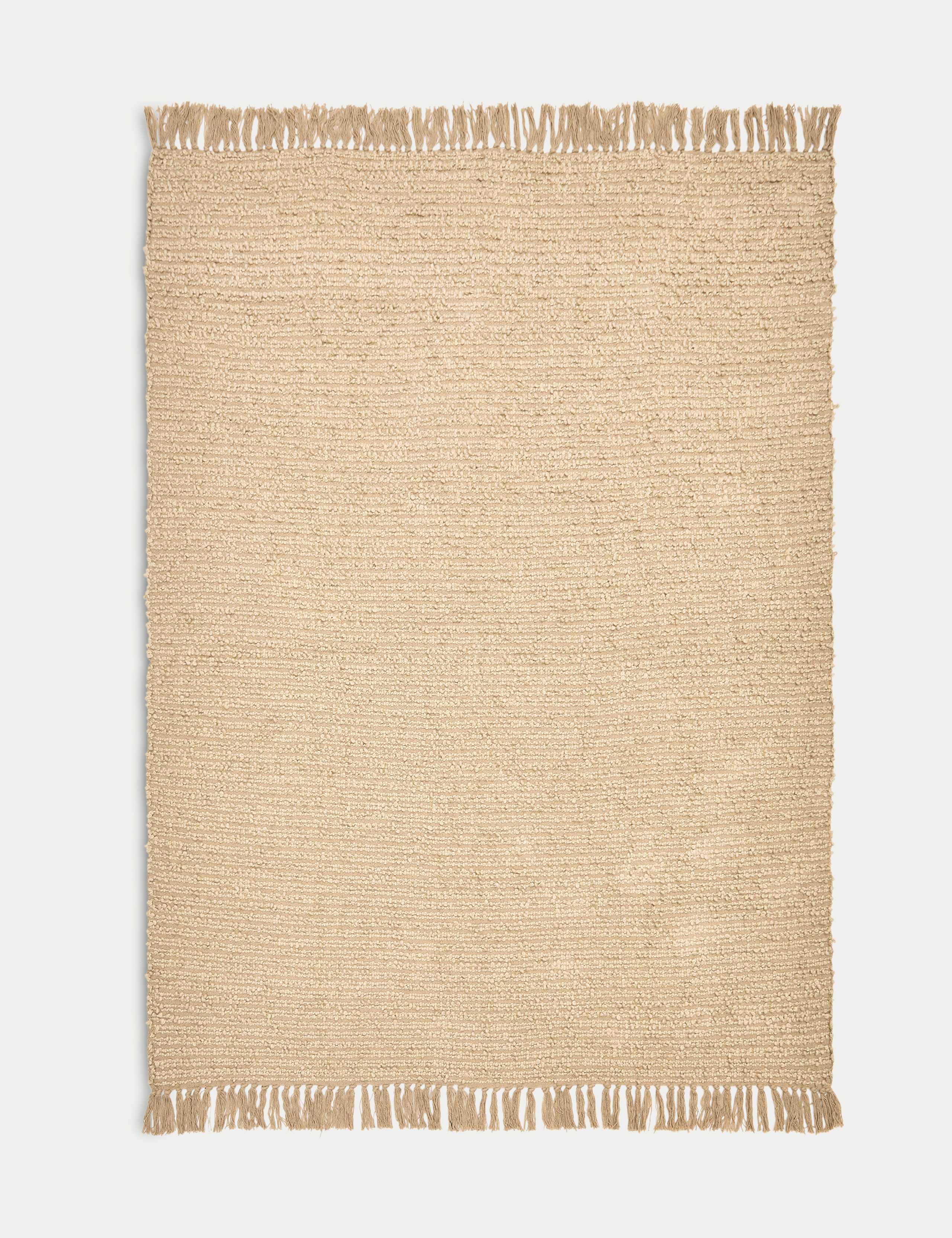 Pure Cotton Bouclé Throw 3 of 4
