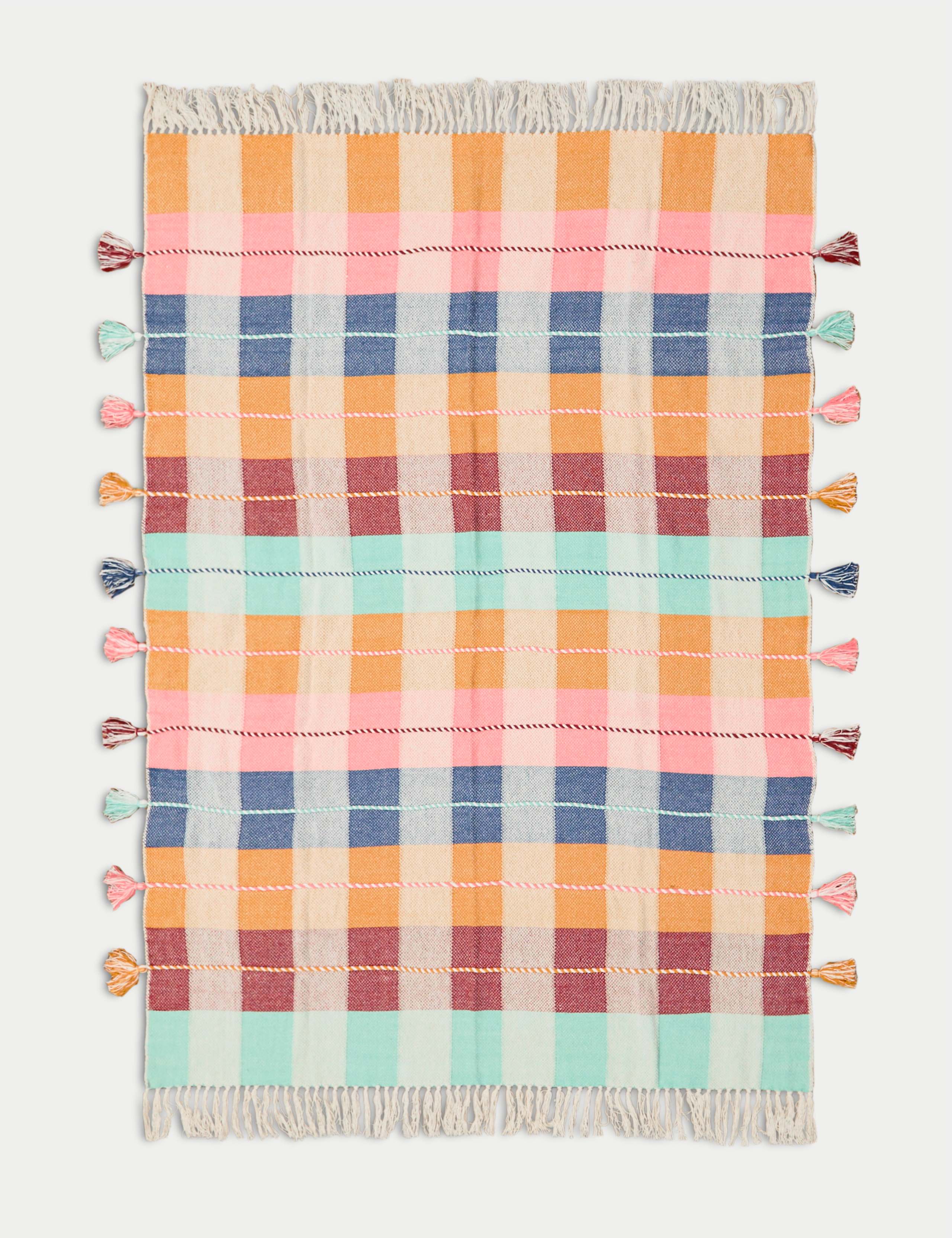 Pure Cotton Boho Large Throw 4 of 4