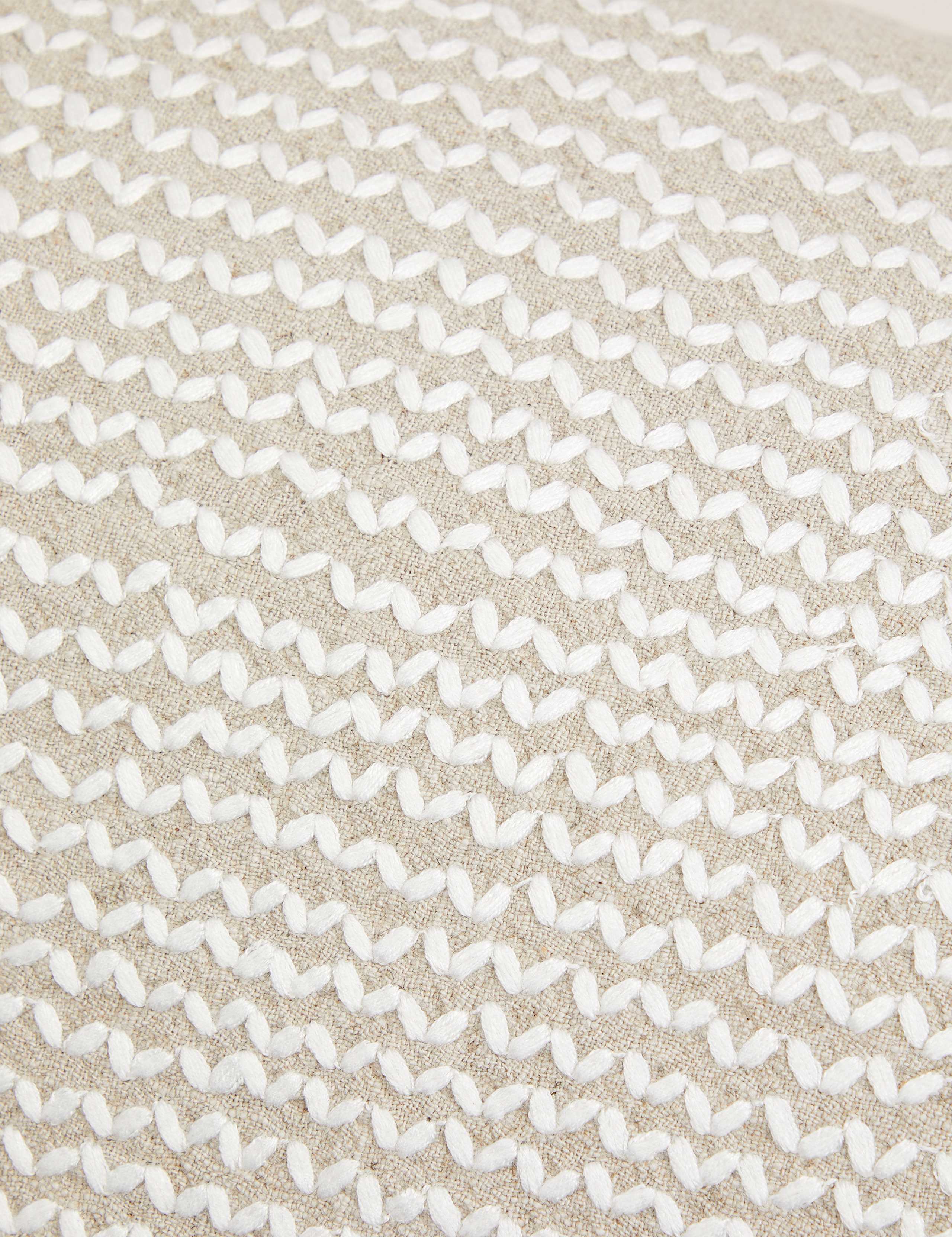 Cotton with Linen Bolster Cushion 4 of 6