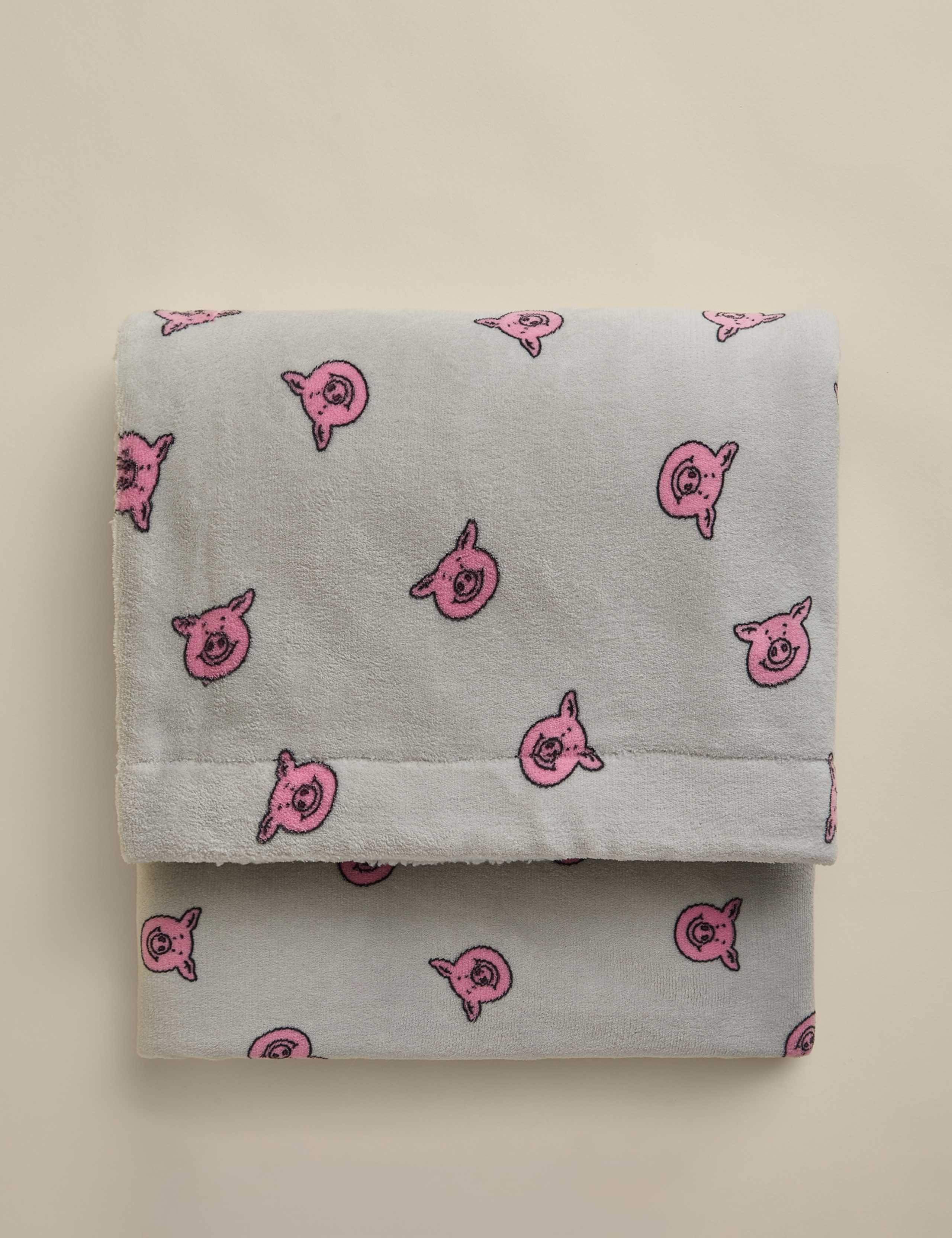 Percy Borg Fleece Throw 1 of 4