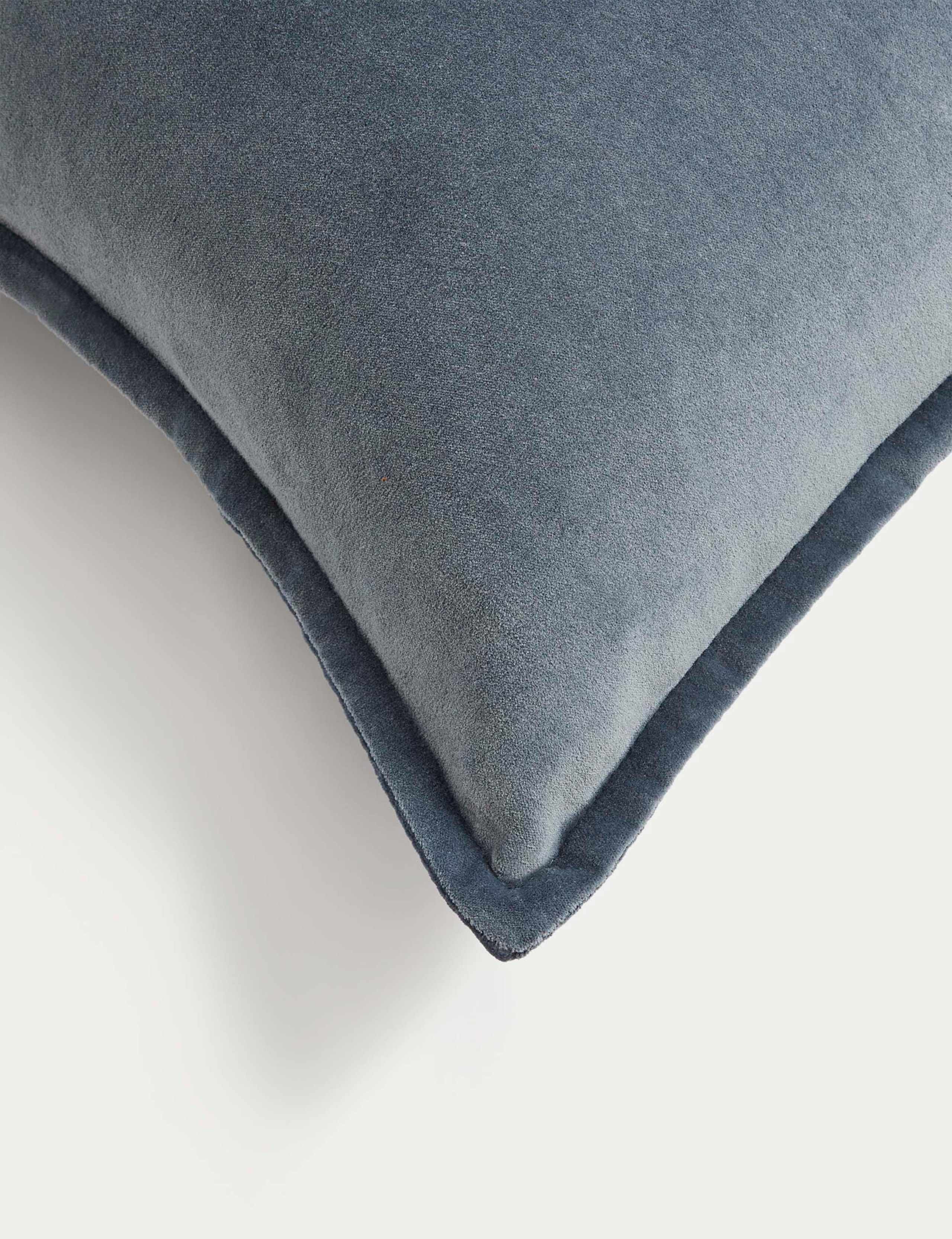 Pure Cotton Velvet Cushion 3 of 3