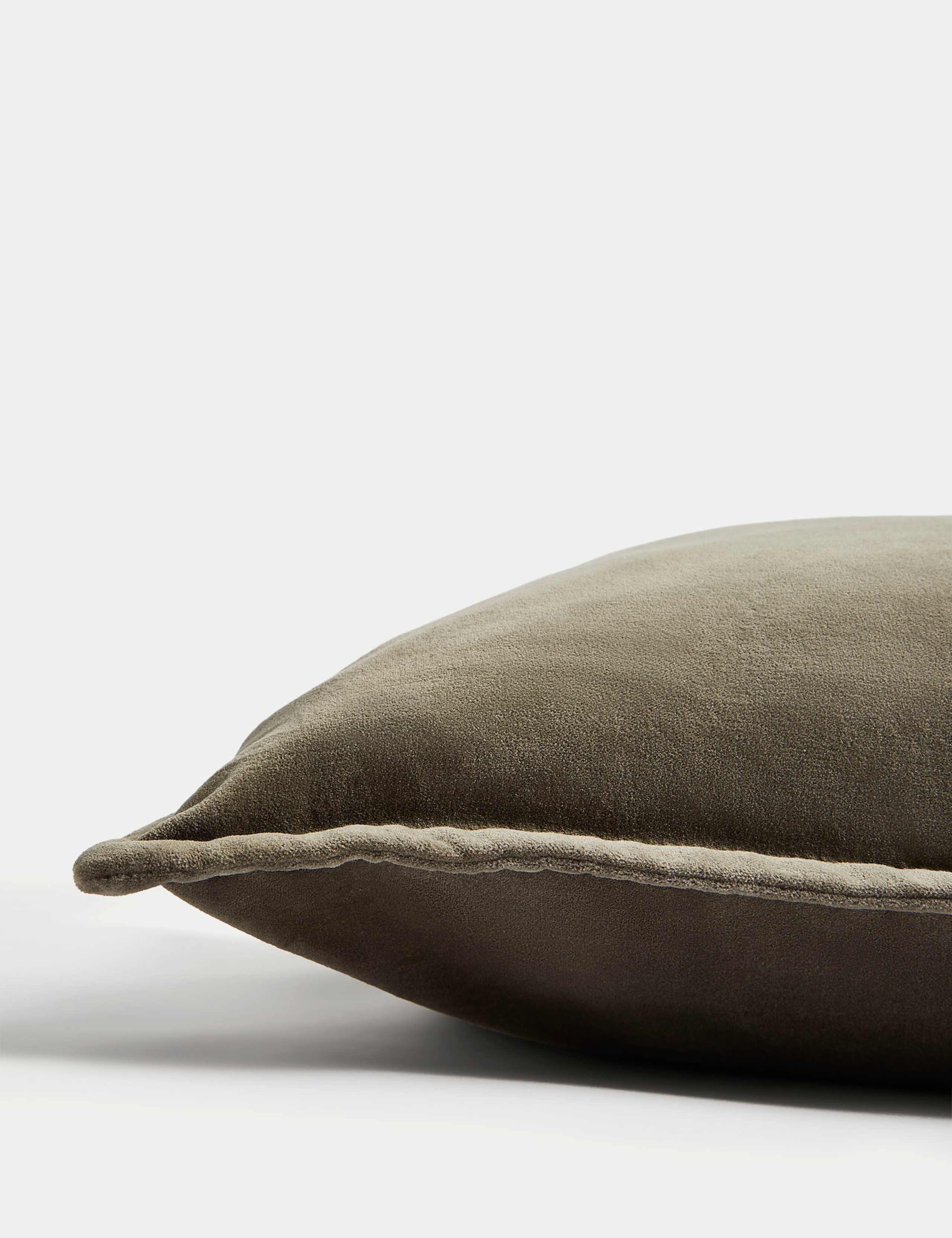 Pure Cotton Velvet Cushion 2 of 3