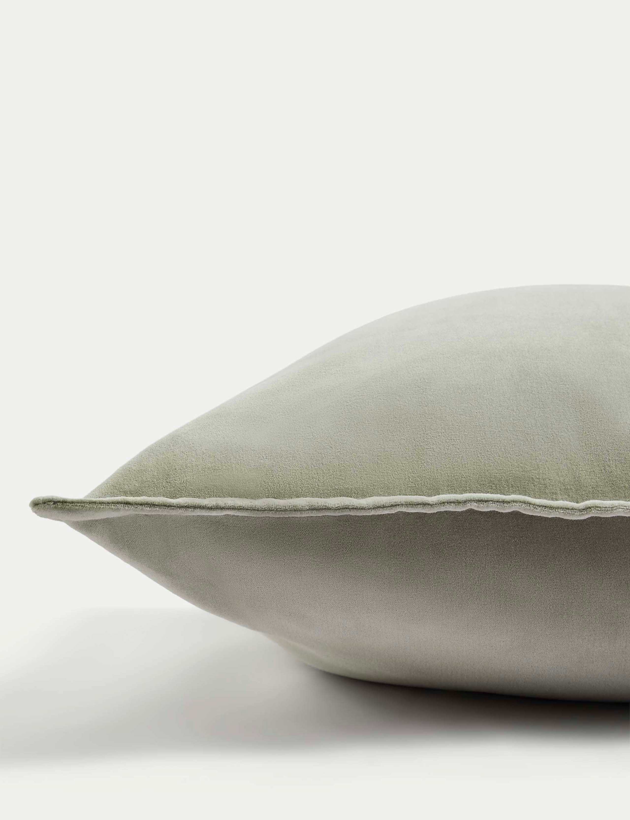 Pure Cotton Velvet Cushion 2 of 3
