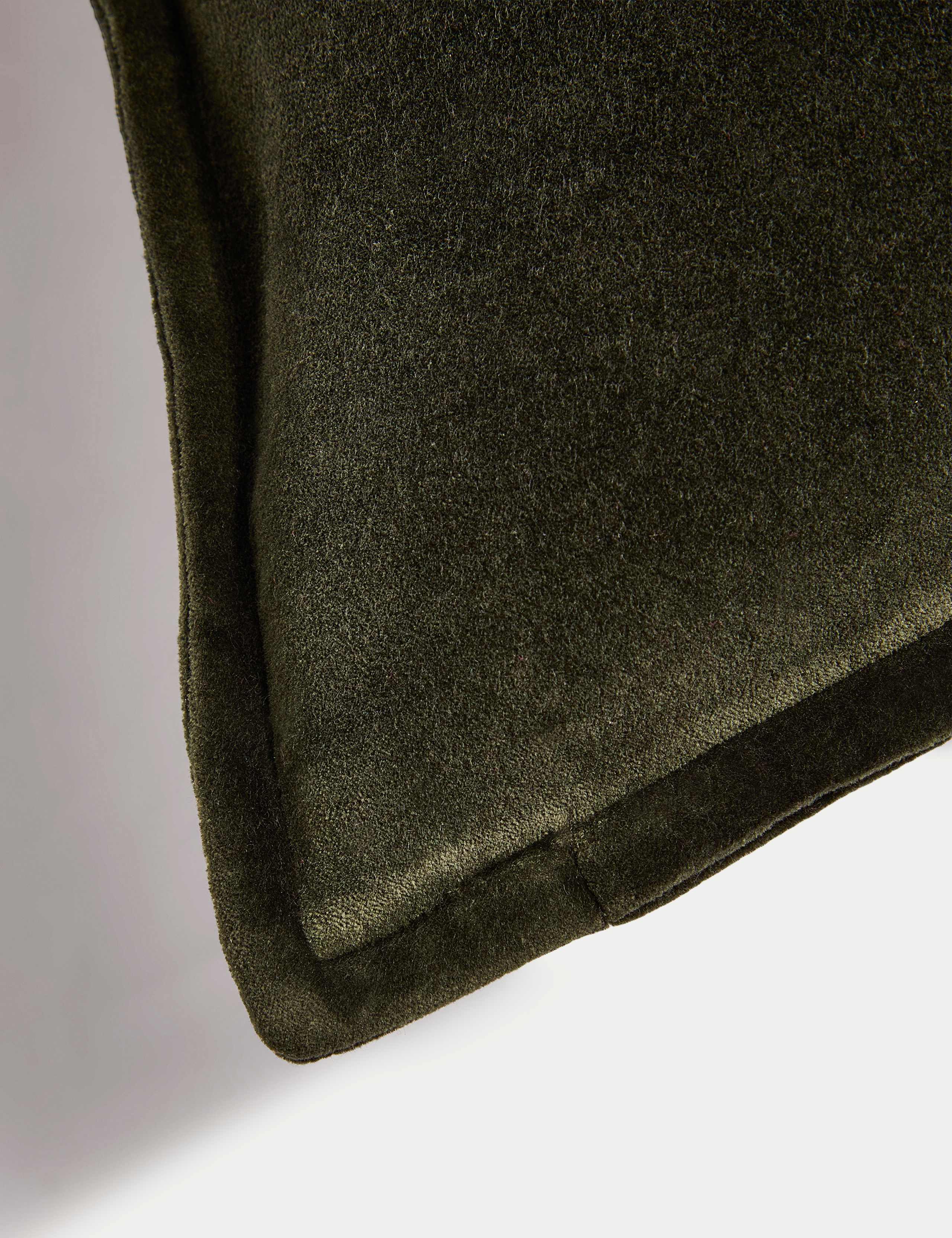 Pure Cotton Velvet Cushion 3 of 3