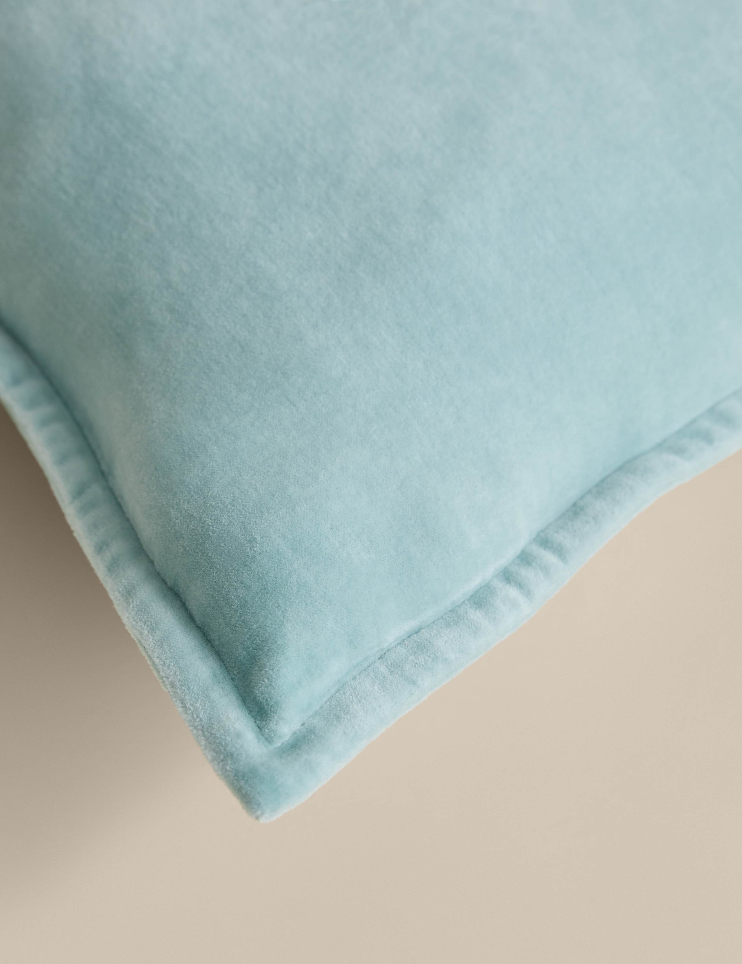 Pure Cotton Velvet Cushion 3 of 3