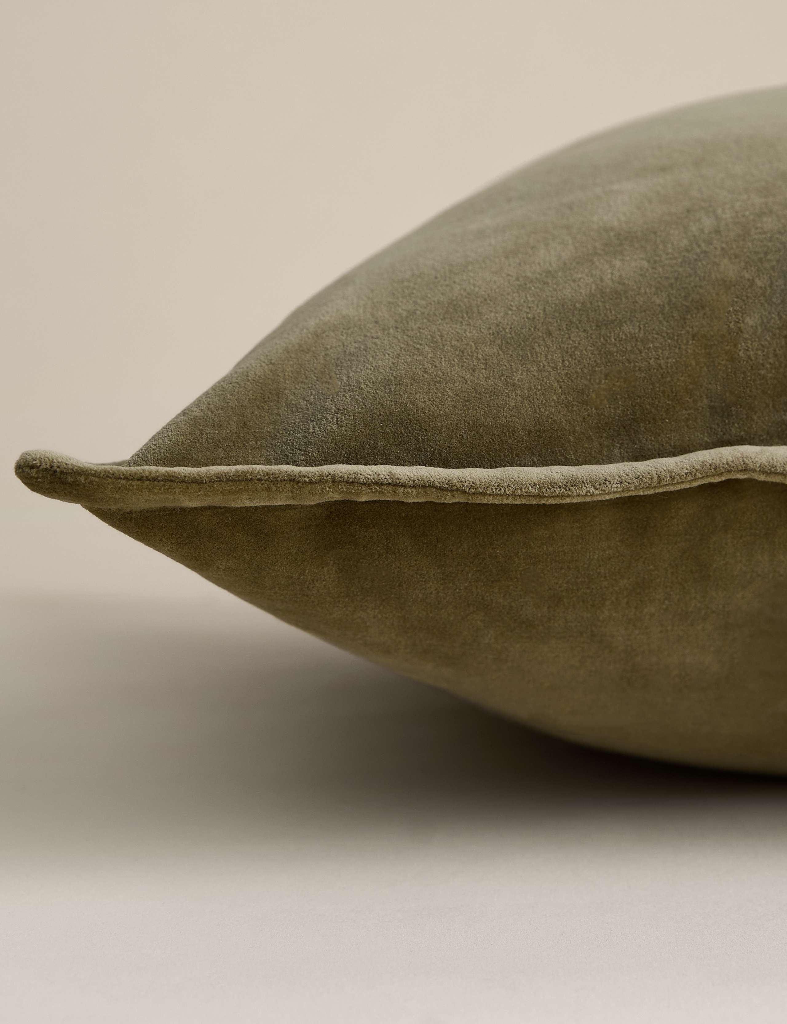 Pure Cotton Velvet Cushion 2 of 3