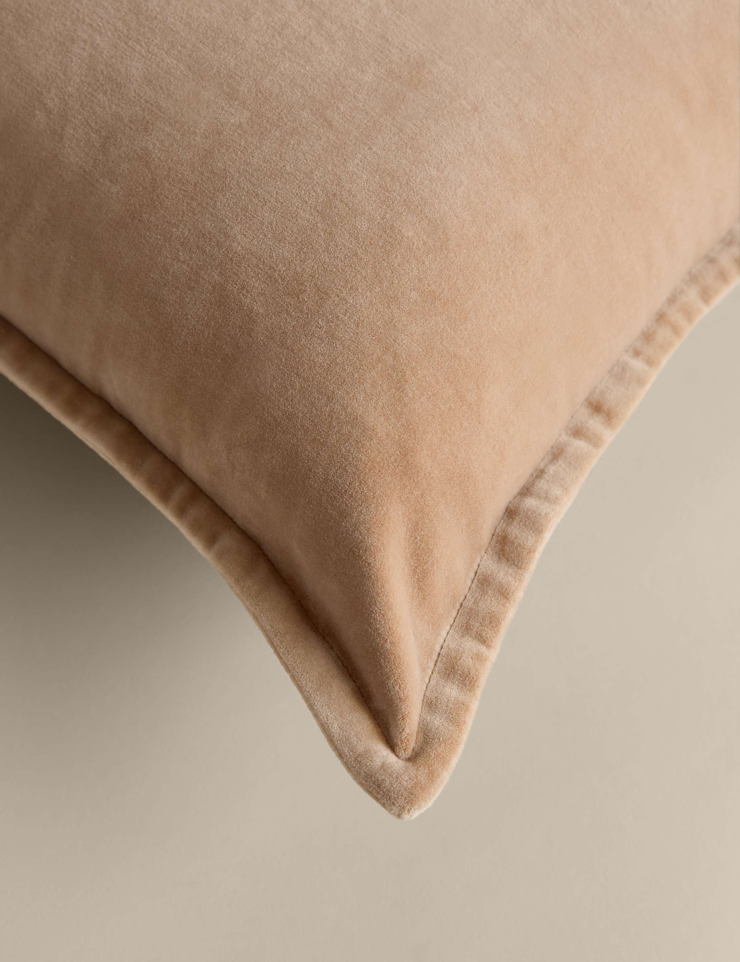 Pure Cotton Velvet Cushion 3 of 3