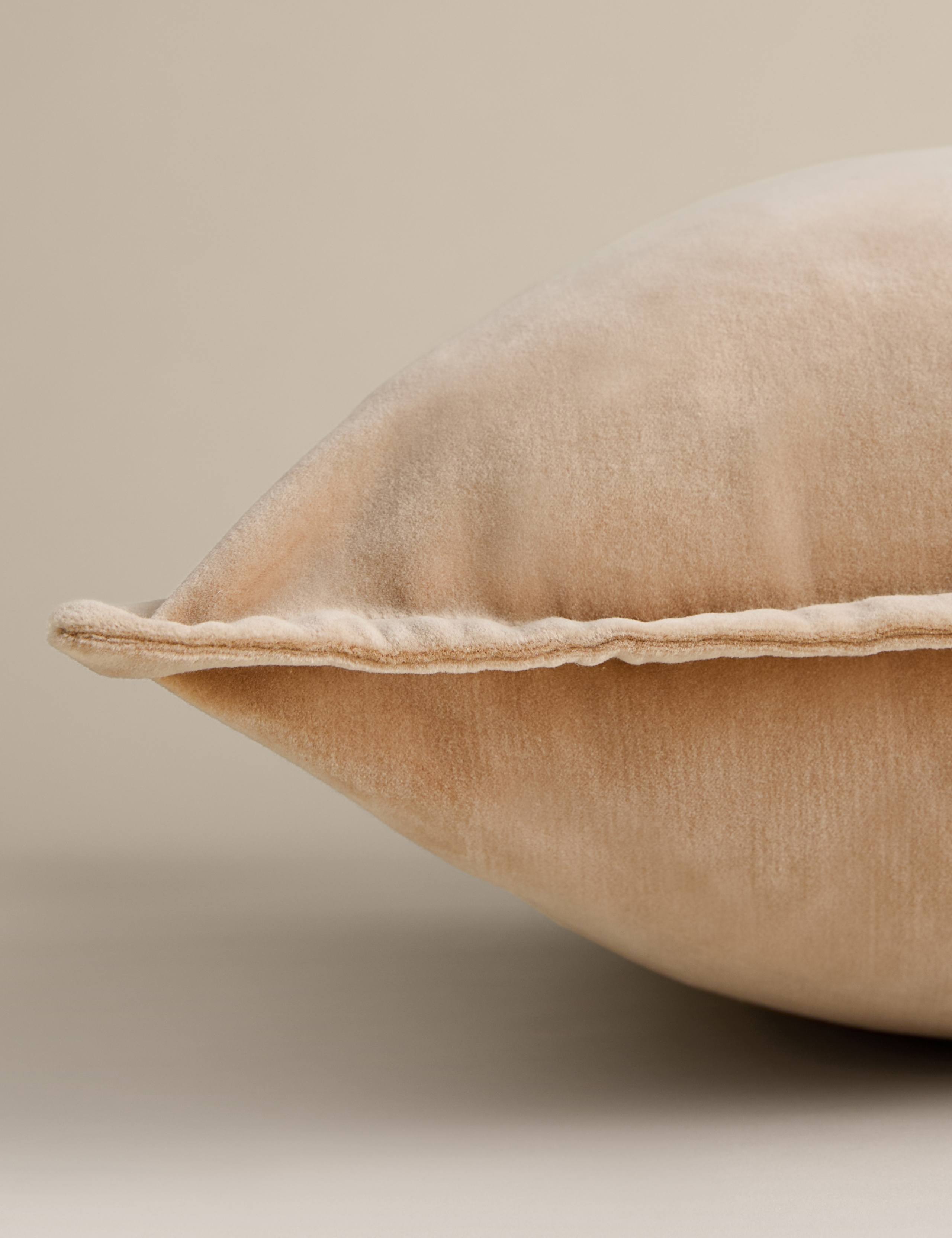 Pure Cotton Velvet Cushion 2 of 3