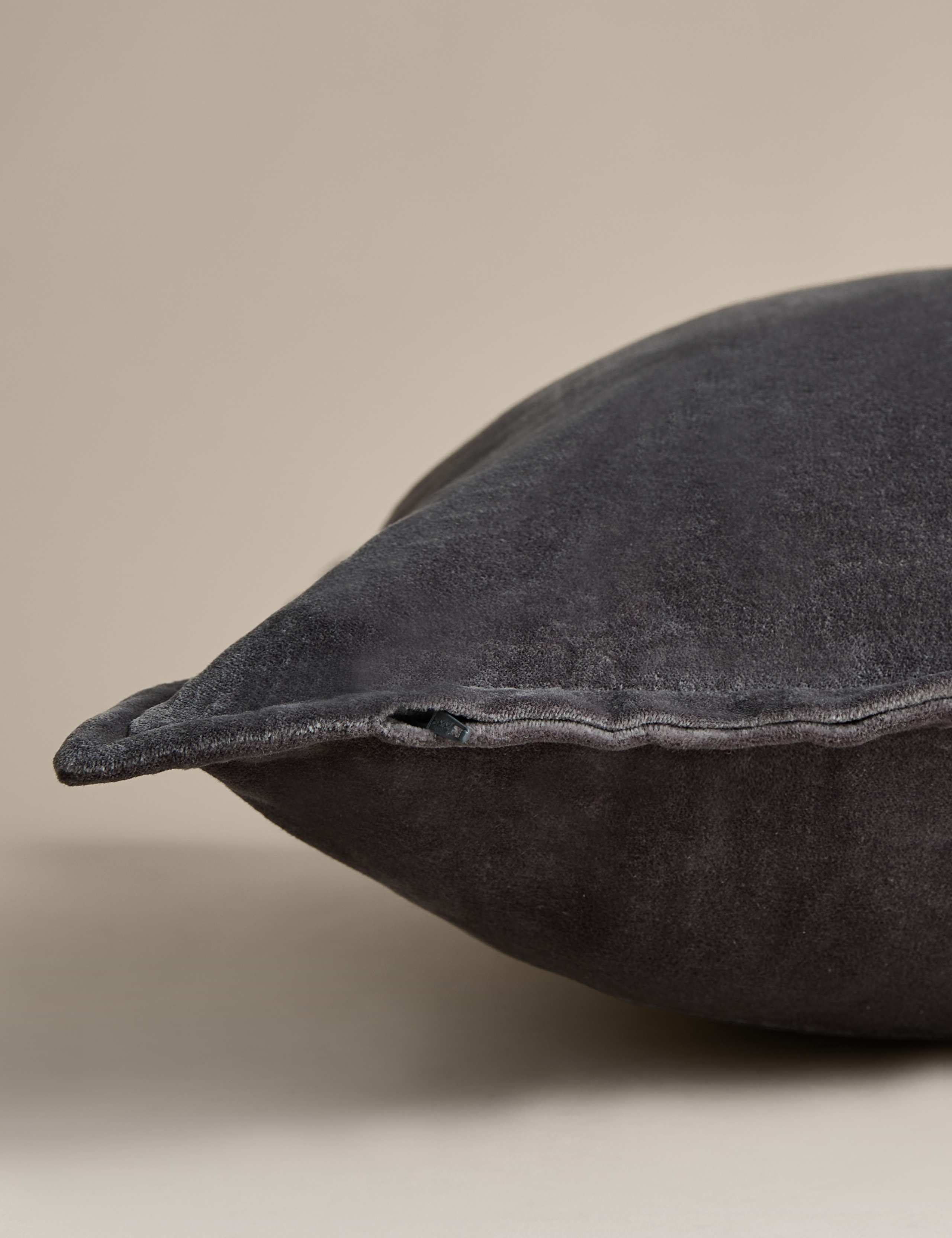 Pure Cotton Velvet Cushion 2 of 3