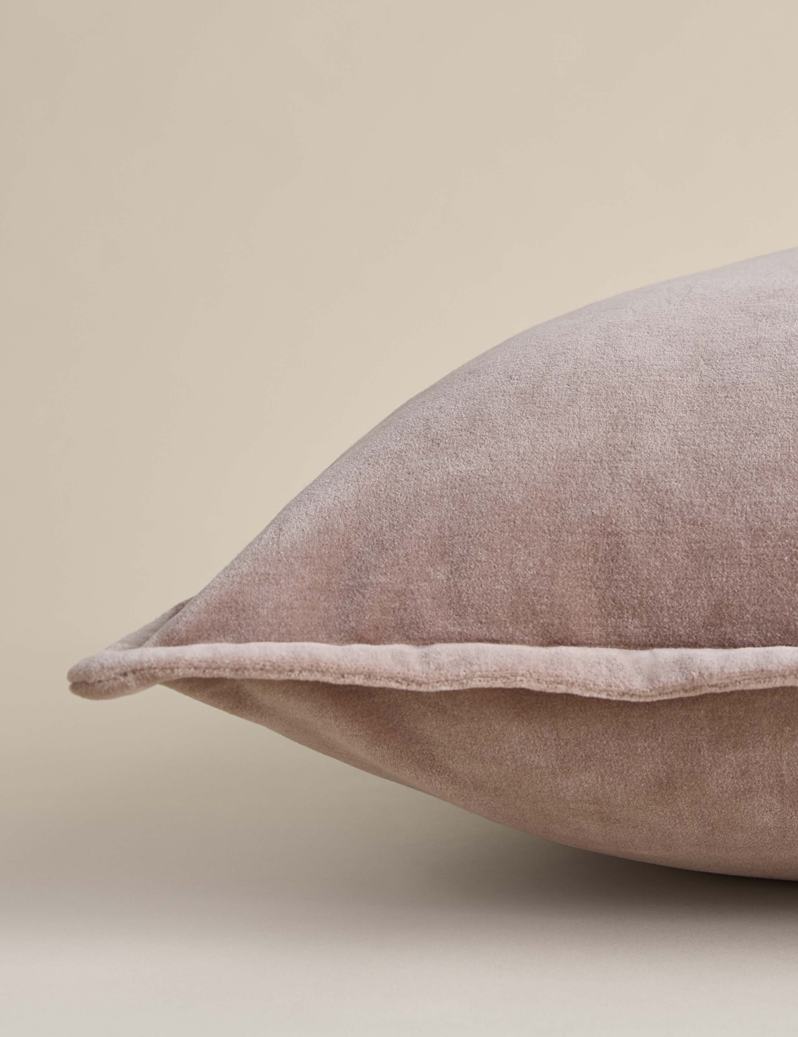 Pure Cotton Velvet Cushion 2 of 3