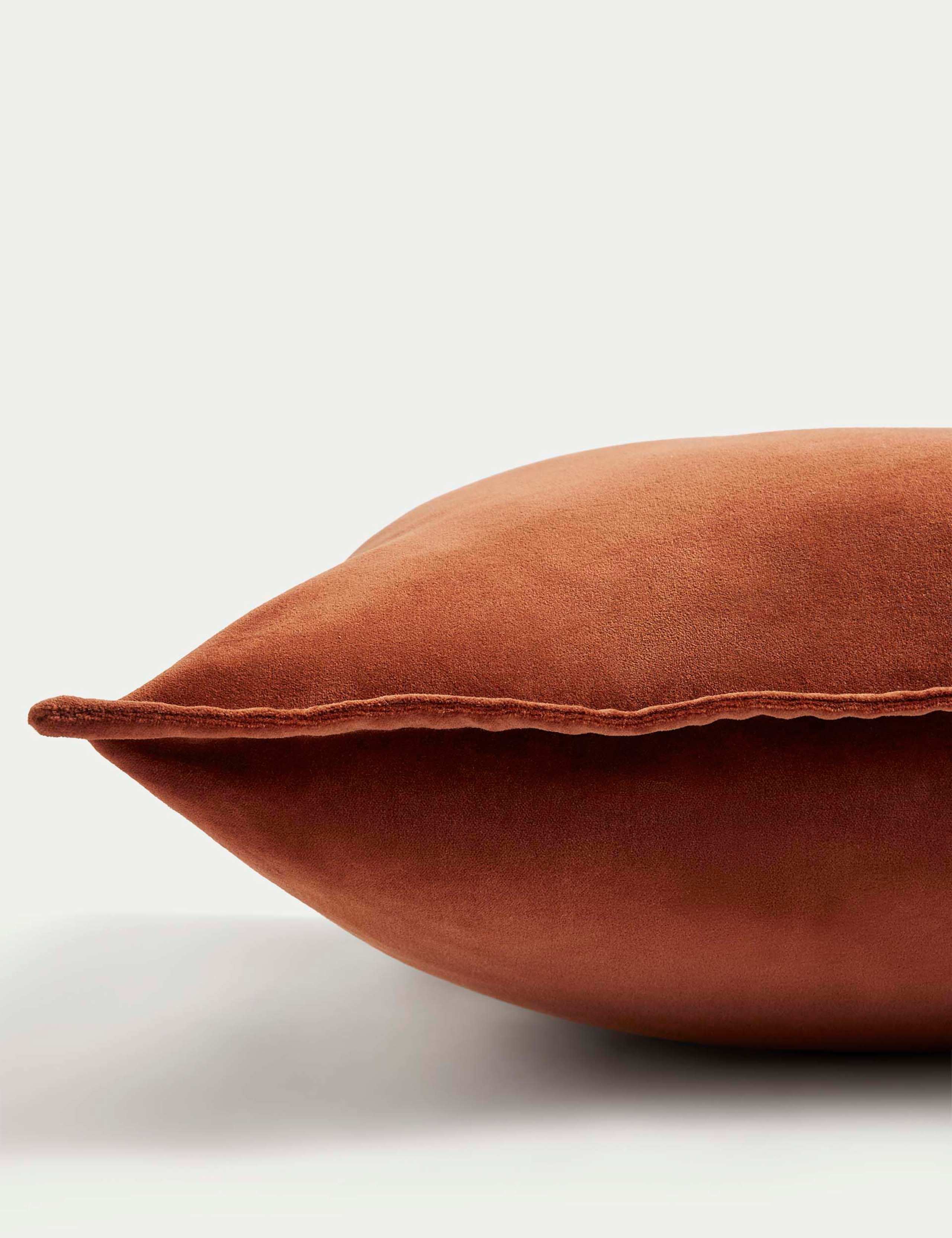 Pure Cotton Velvet Cushion 2 of 3