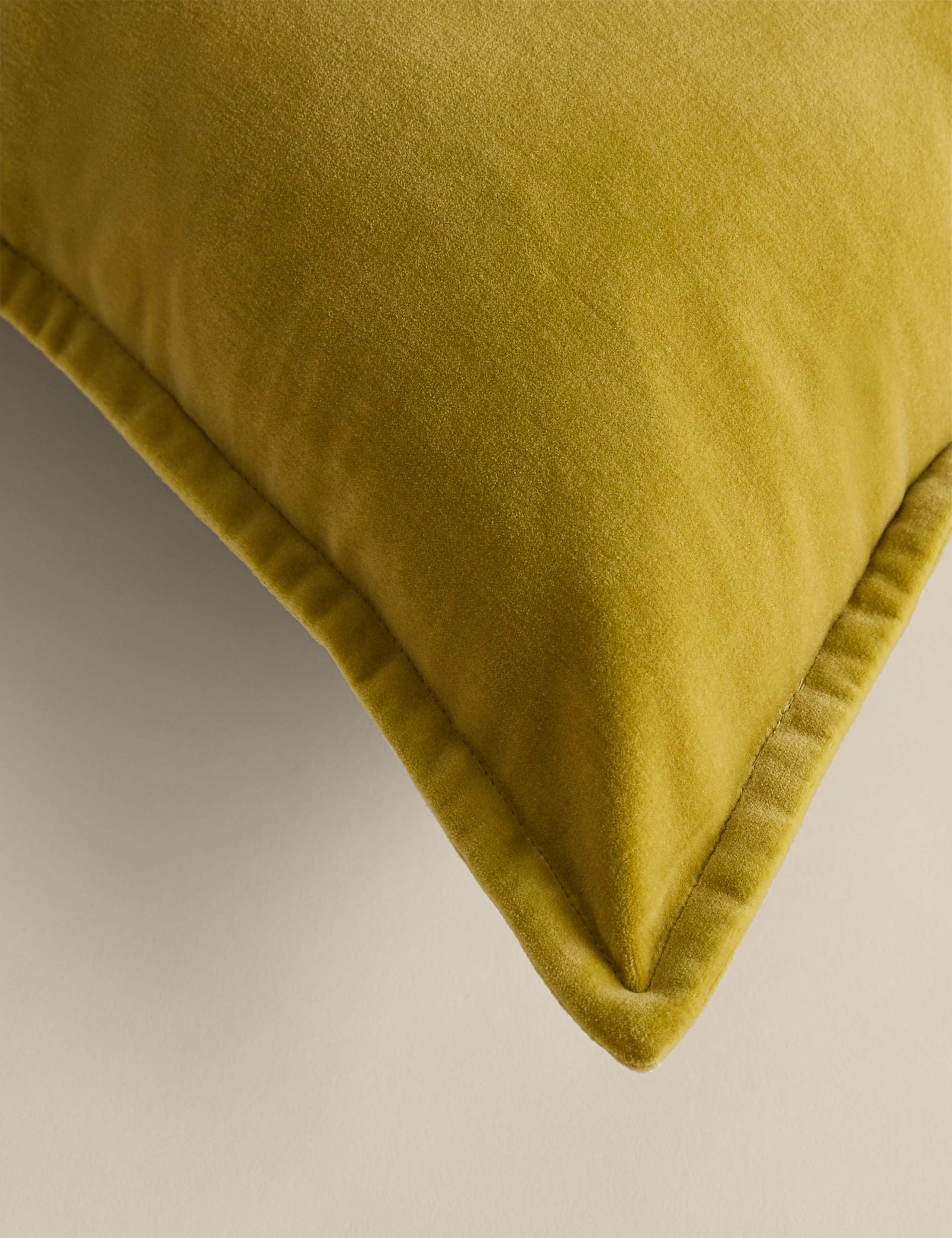Pure Cotton Velvet Cushion 3 of 3