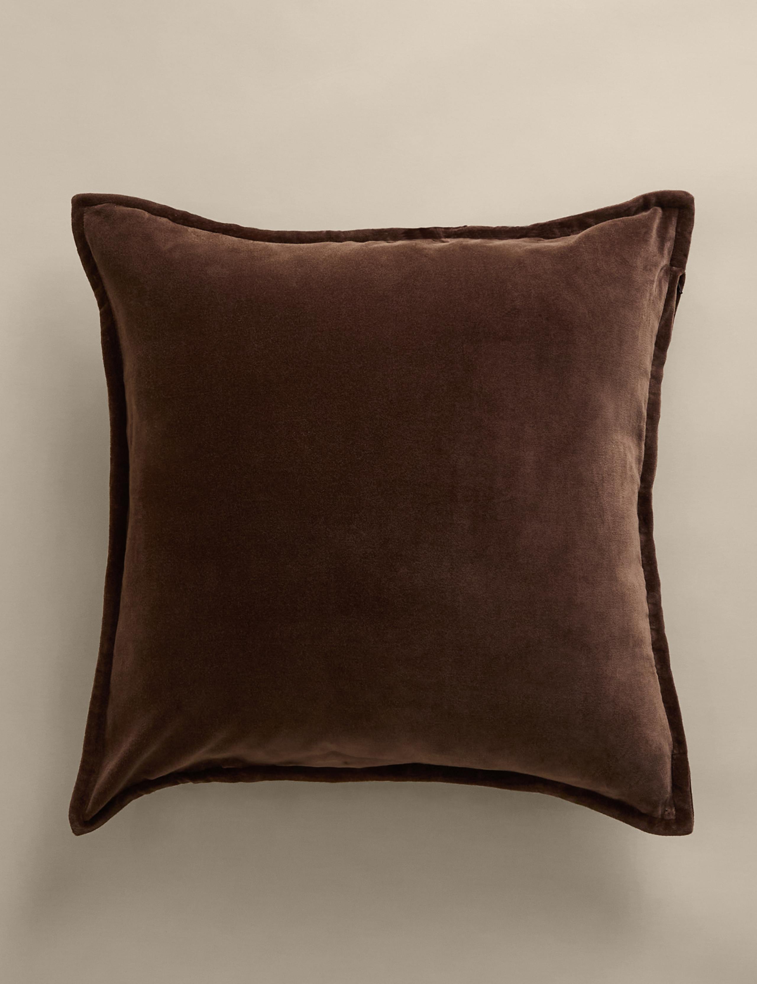 Pure Cotton Velvet Cushion 1 of 3
