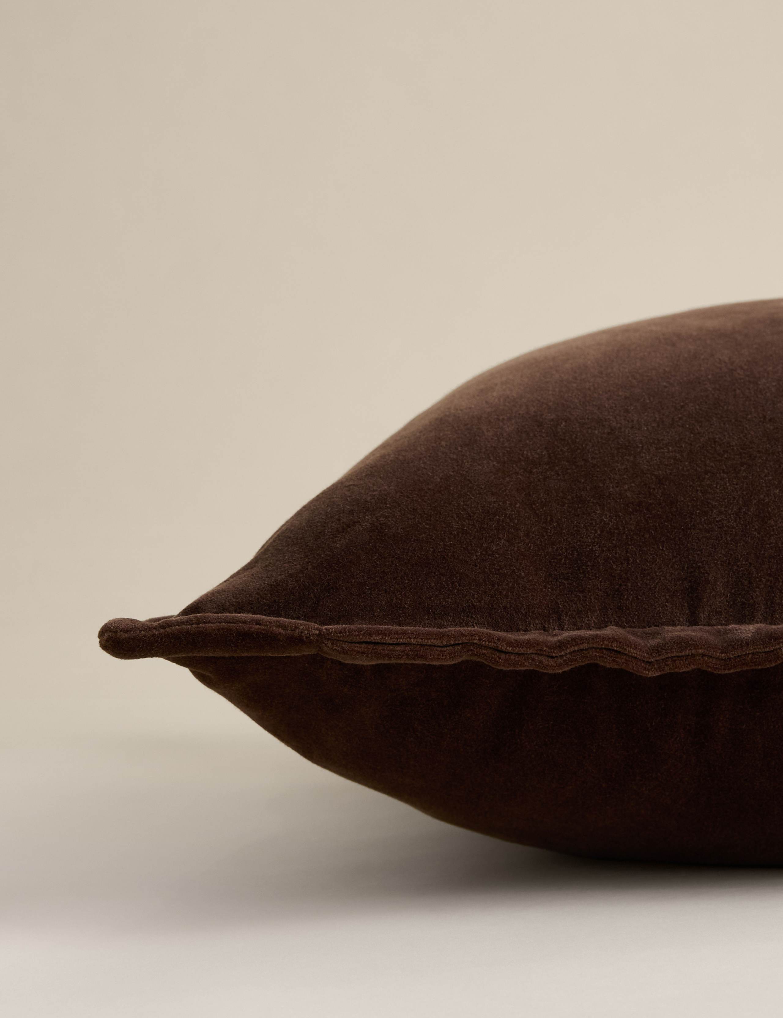 Pure Cotton Velvet Cushion 2 of 3