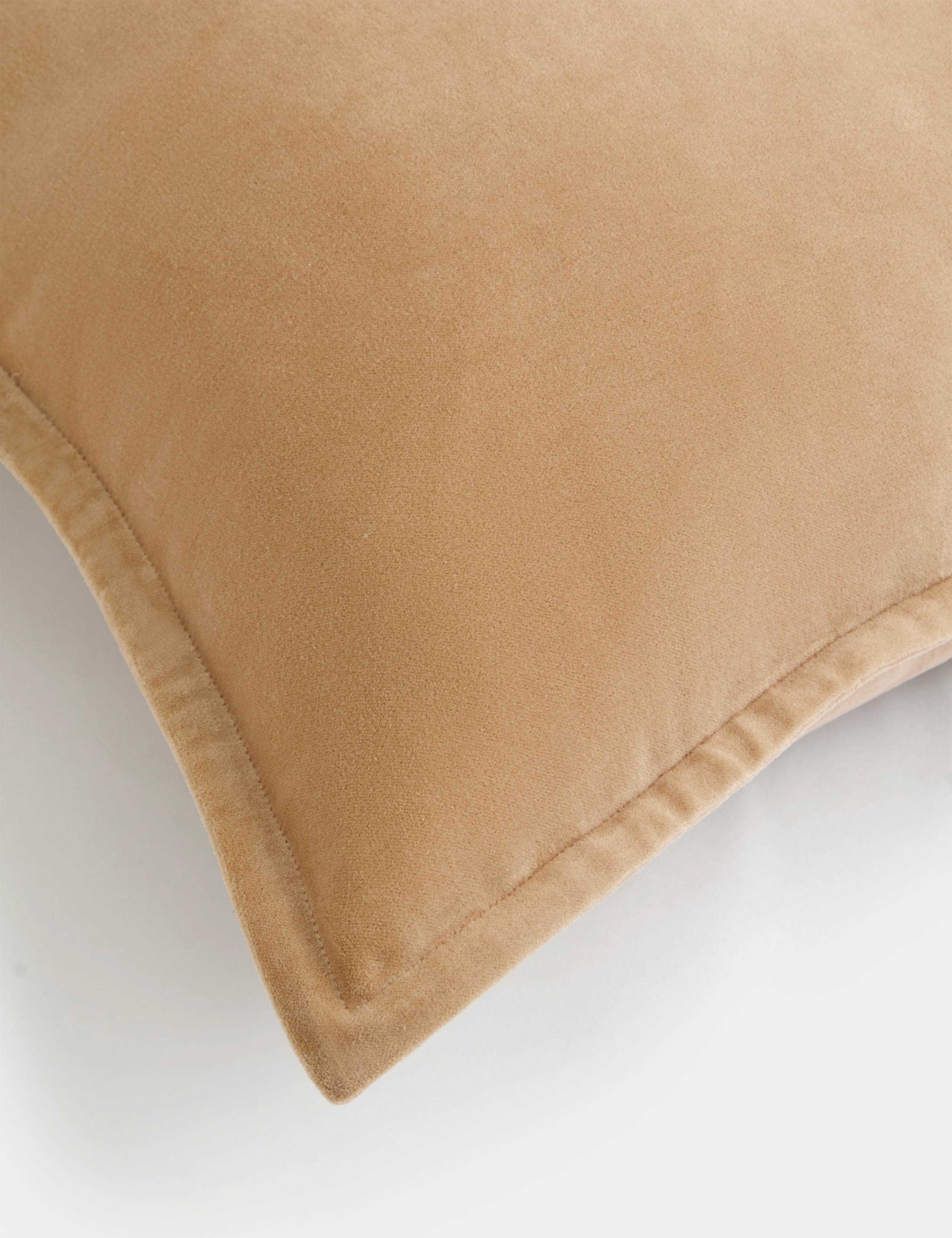 Pure Cotton Velvet Cushion 3 of 3