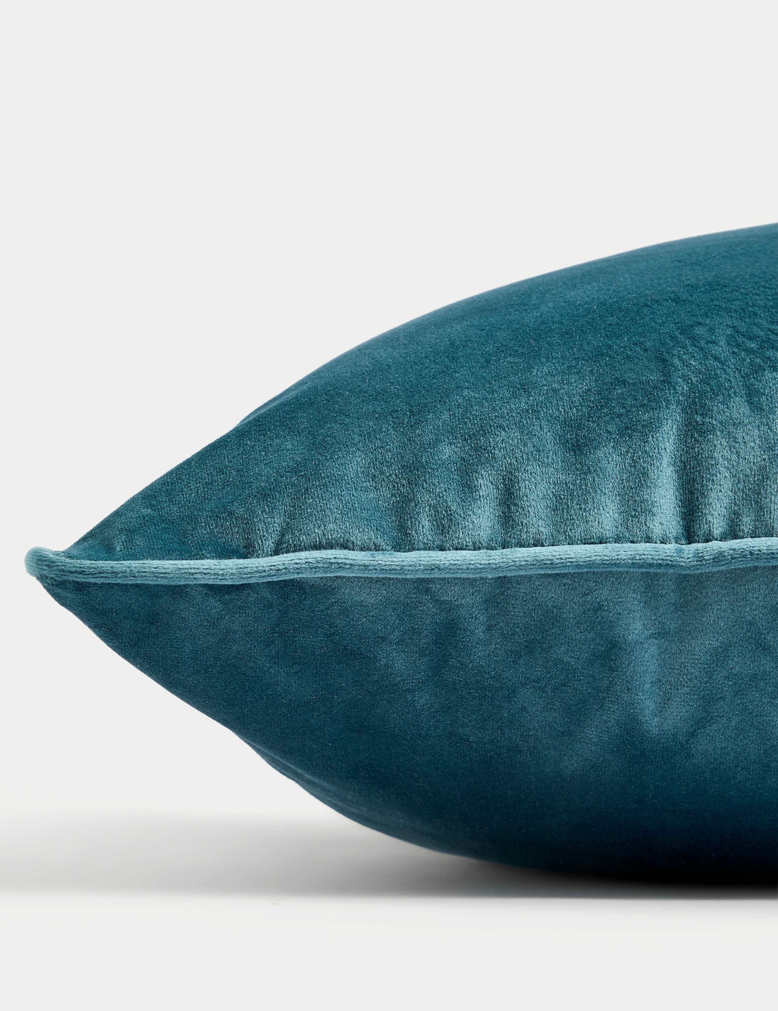 Velvet Piped Large Cushion 2 of 2