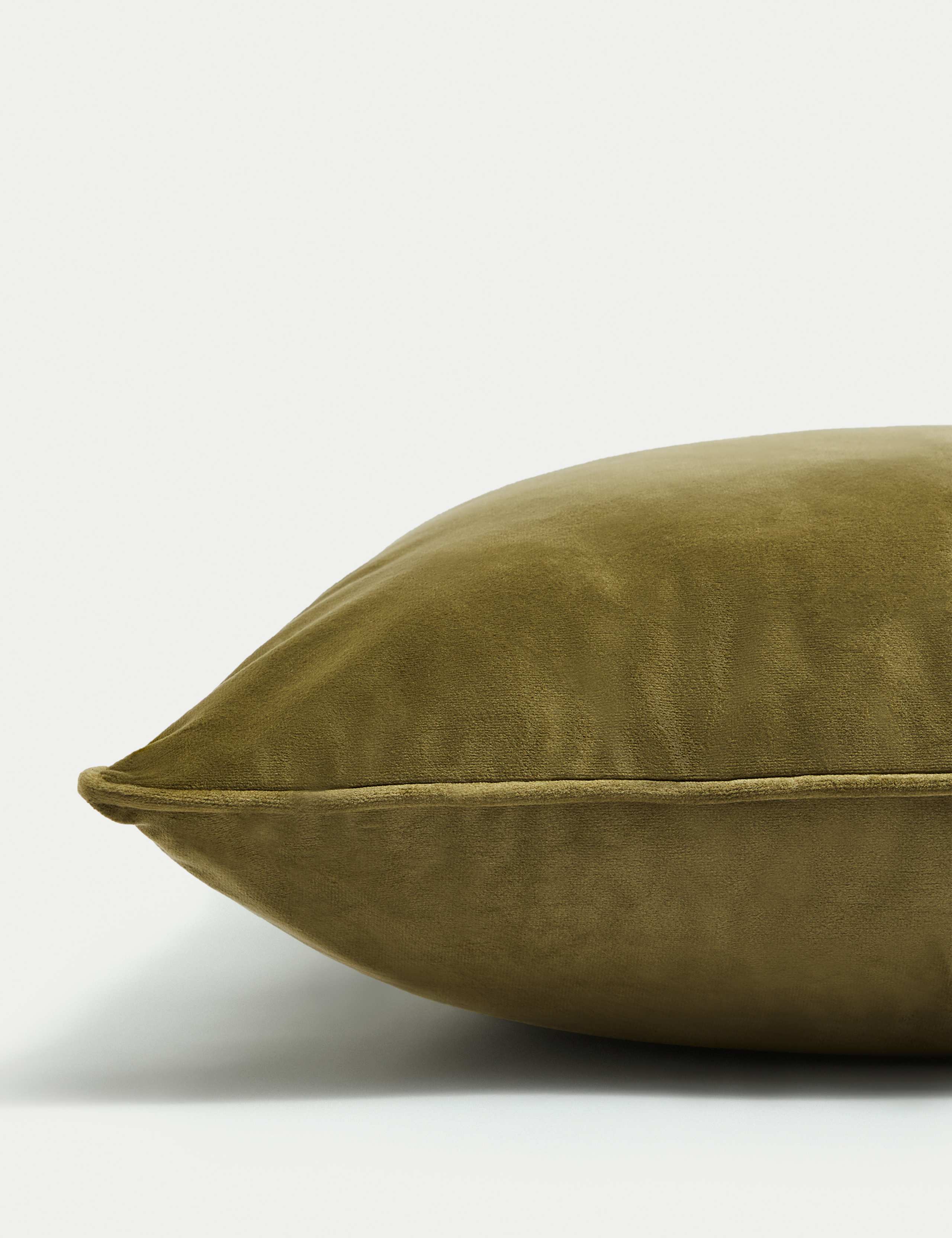 Velvet Piped Large Cushion 3 of 4