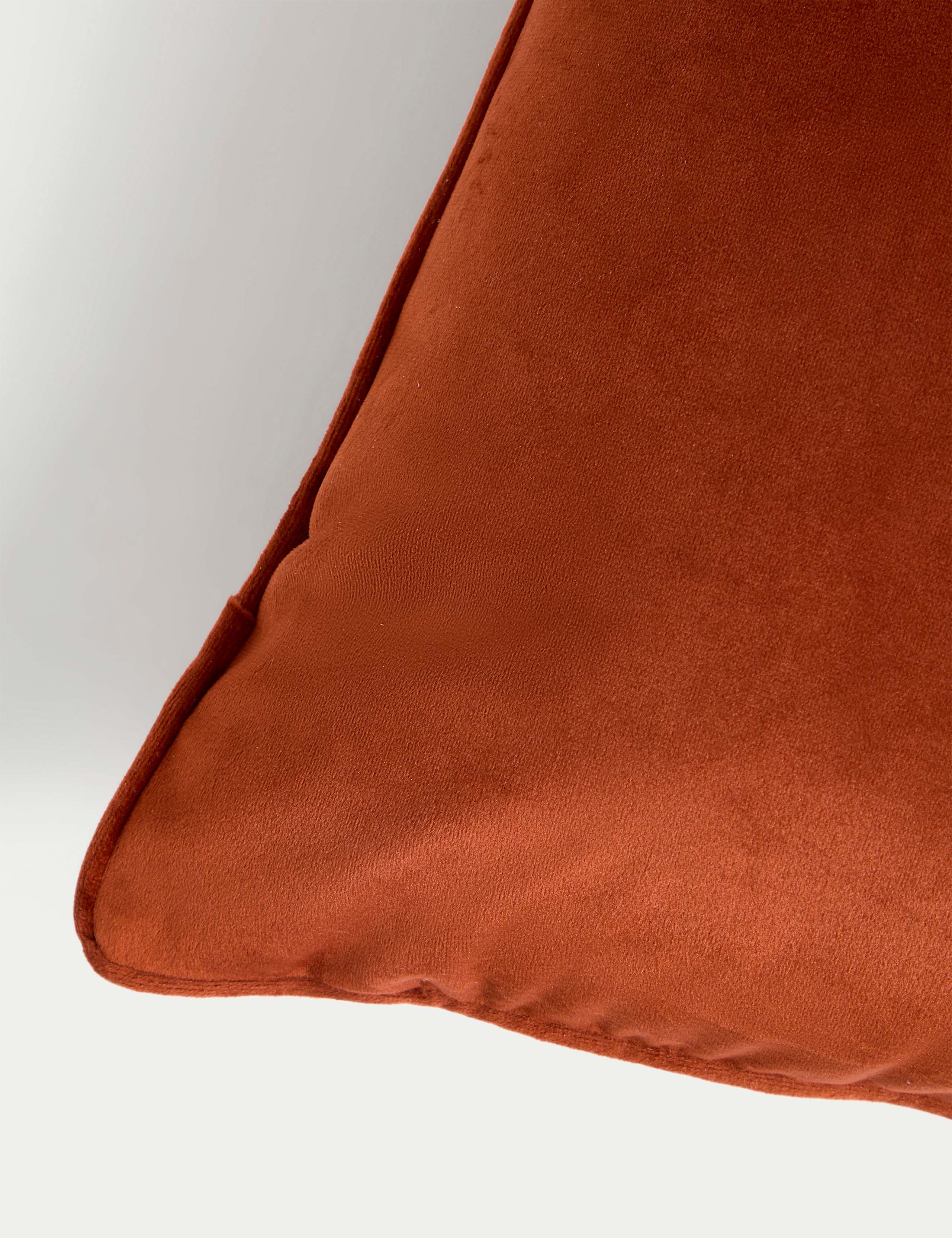 Velvet Piped Large Cushion 2 of 2