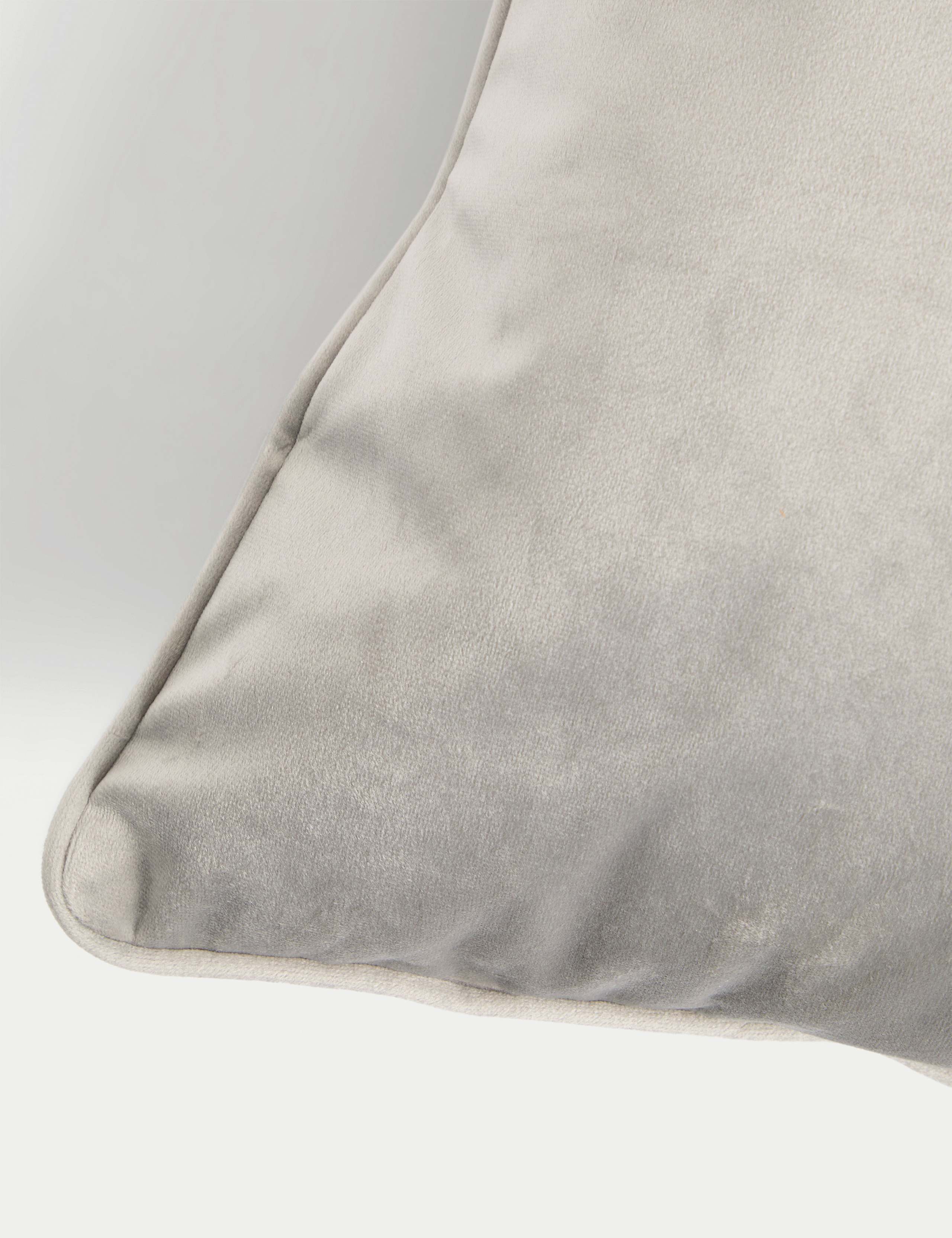 Velvet Piped Large Cushion 3 of 3