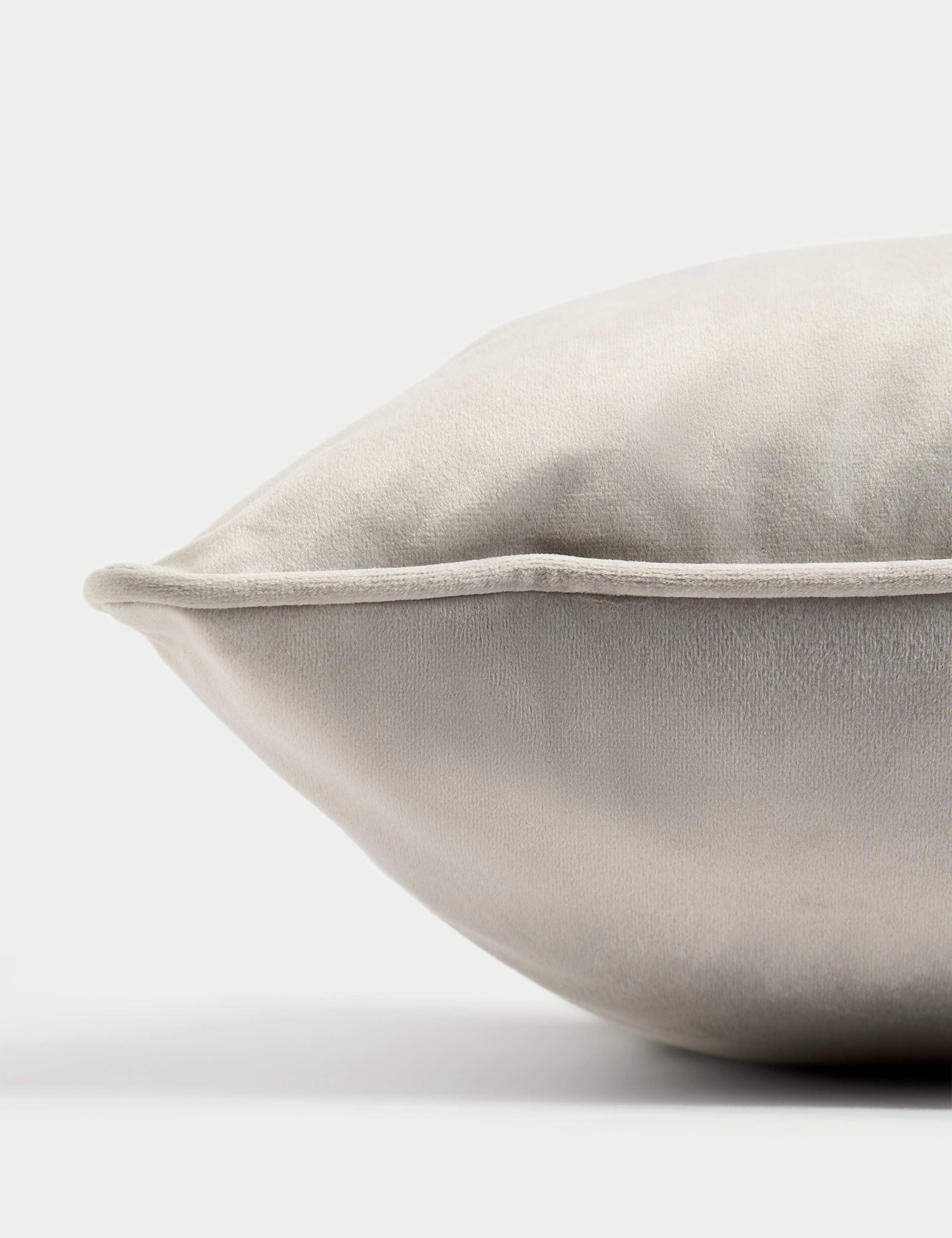 Velvet Piped Large Cushion 2 of 3