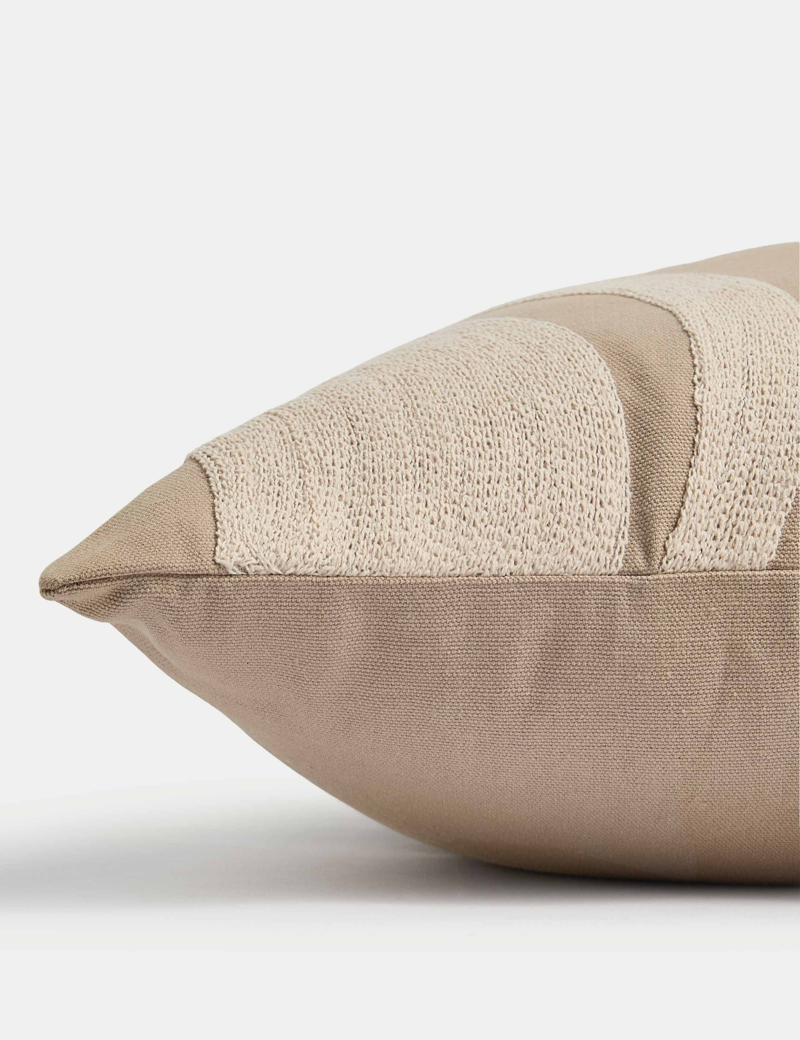 Pure Cotton Swirl Embroidered Cushion 2 of 5
