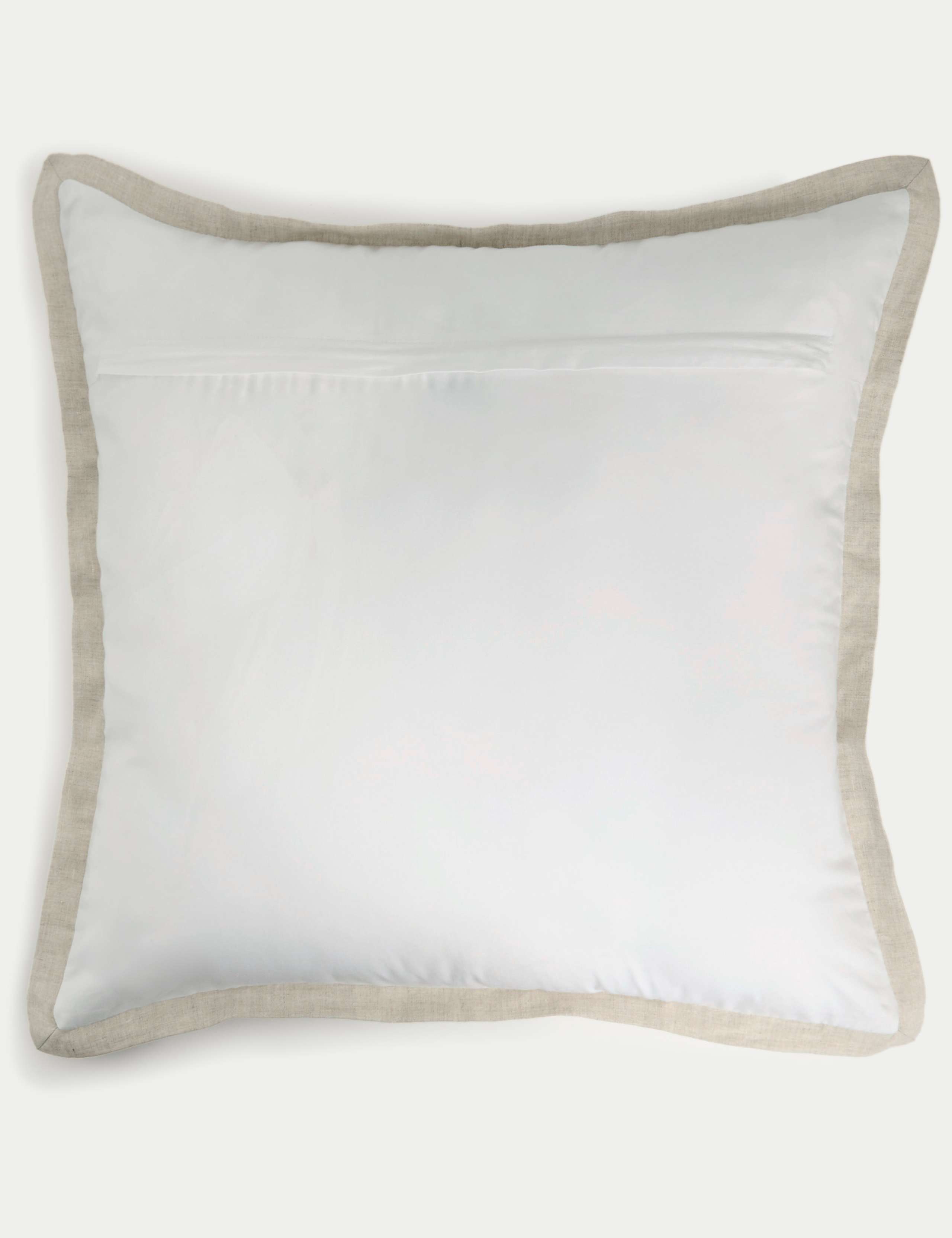 Linen Border Large Quilted Cushion 3 of 5