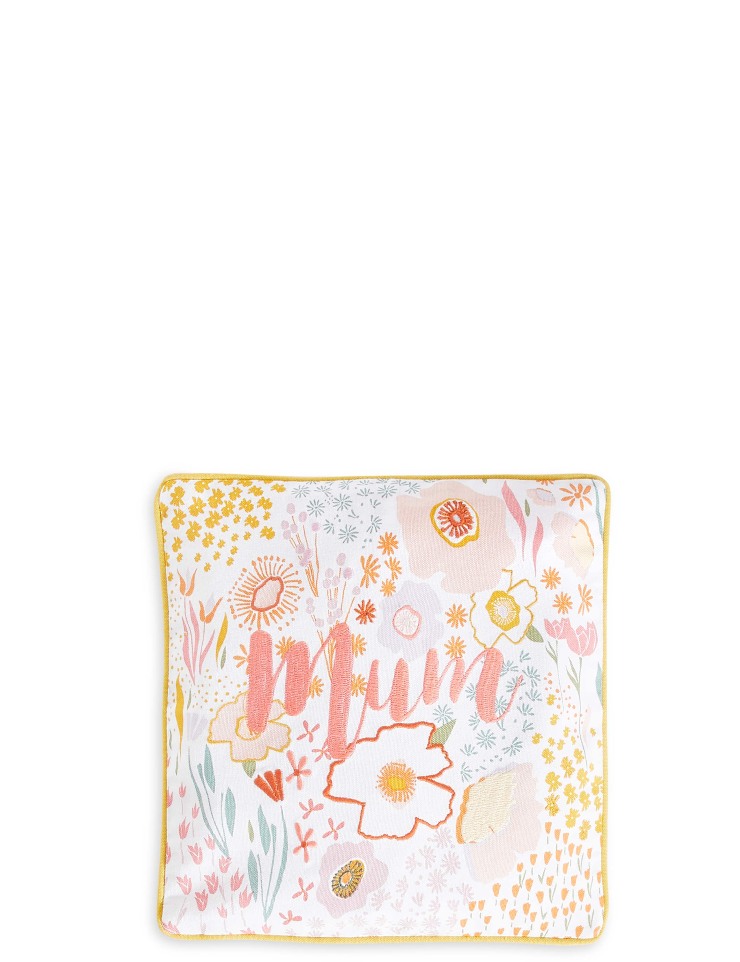 Mini Print & Stitch Mum Cushion 1 of 2