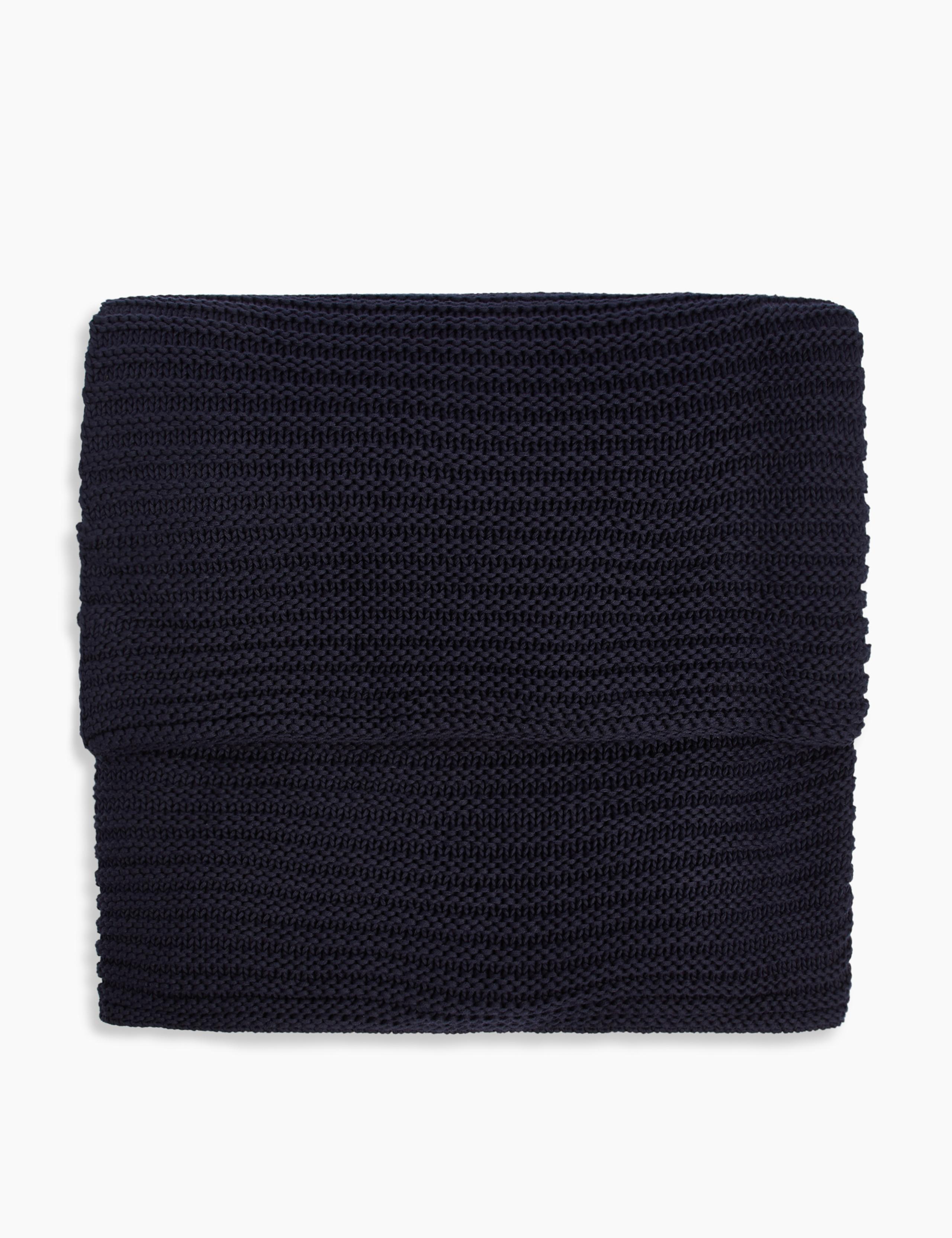 Pure Cotton Knitted Throw 1 of 5