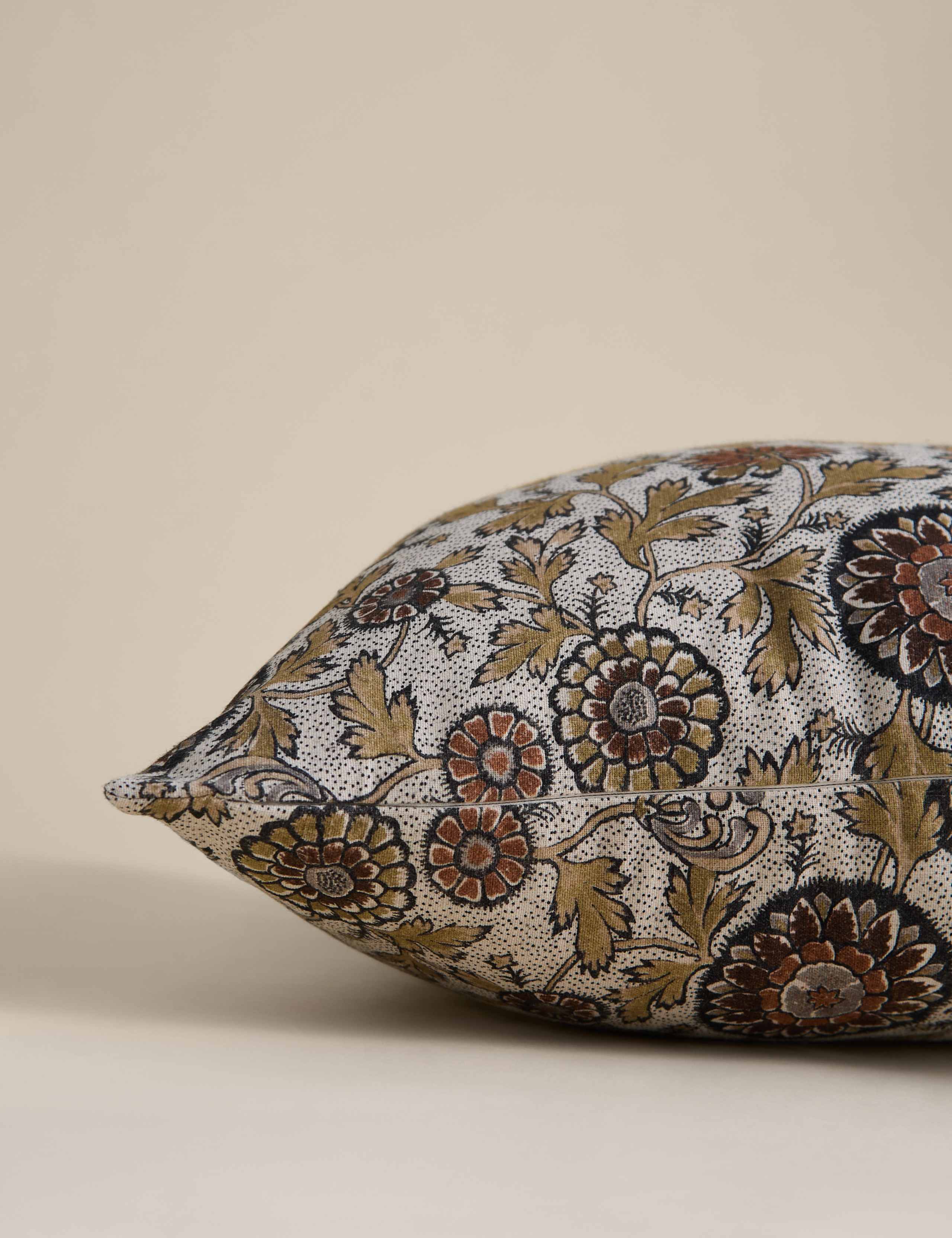 Cotton Rich Floral Cushion 2 of 3