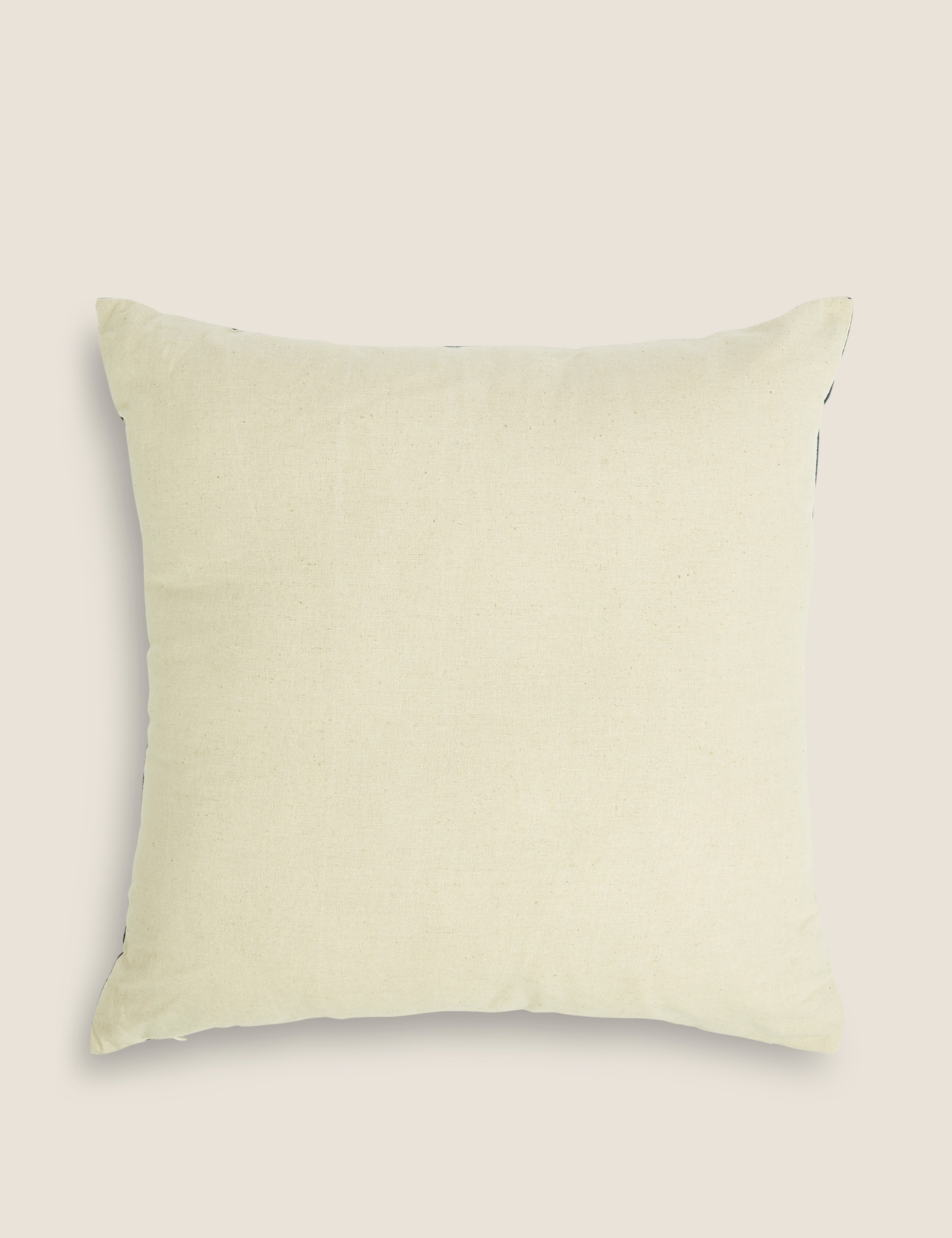 Woodland Print Embroidered Cushion 3 of 4