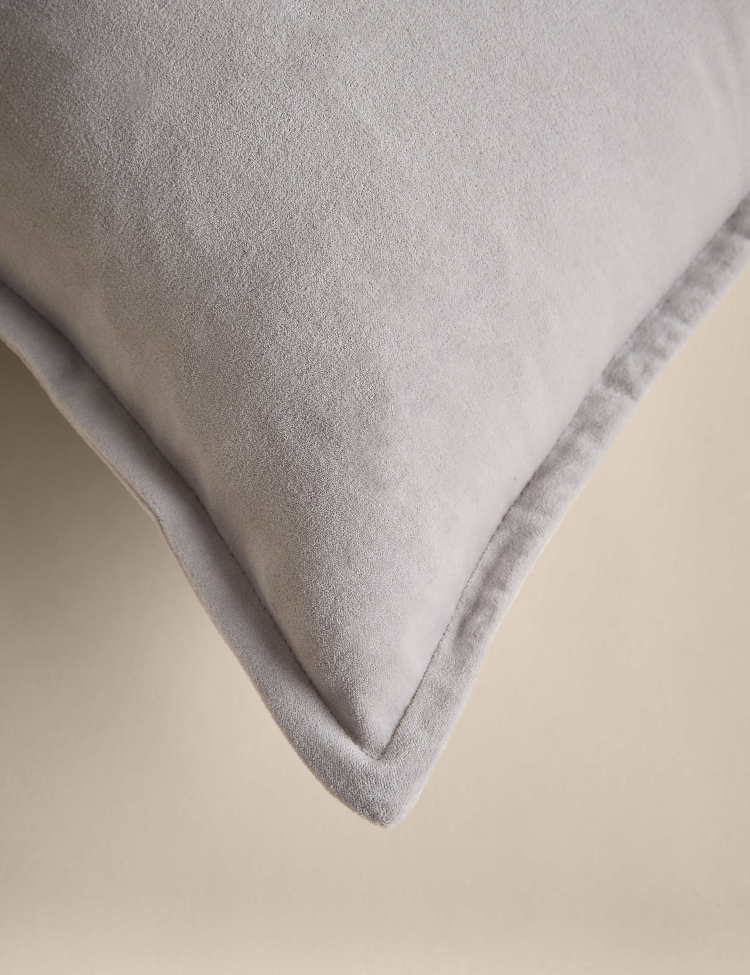 Pure Cotton Velvet Cushion 3 of 3