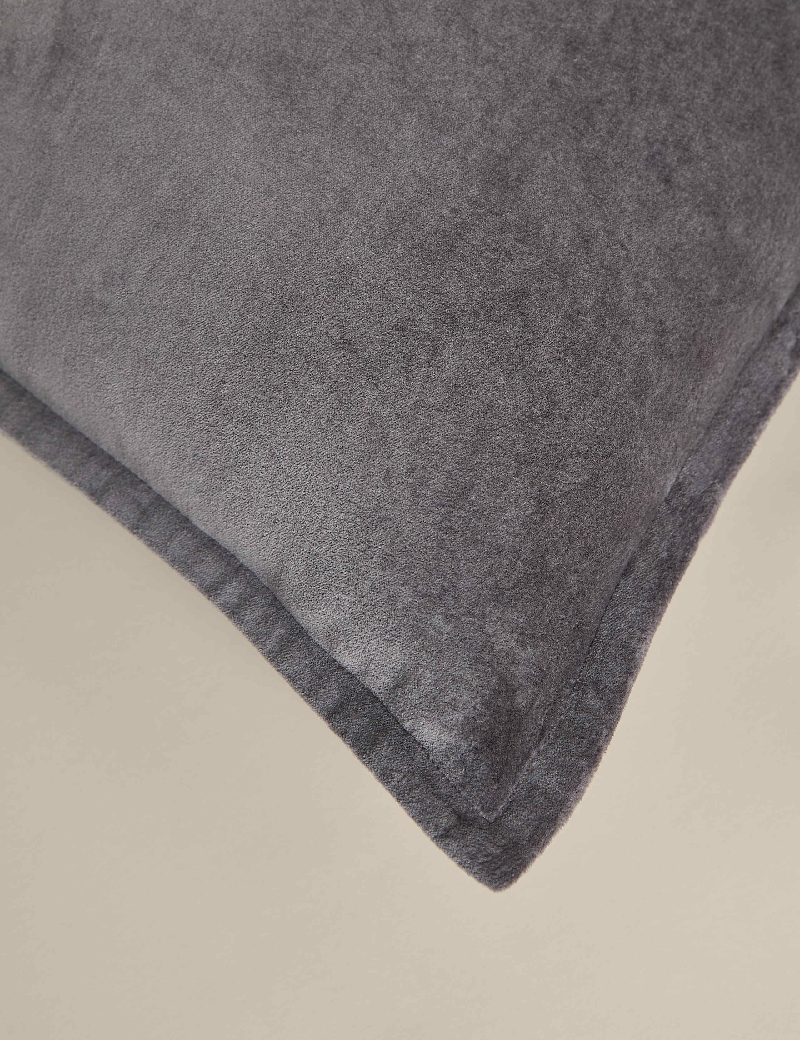 Pure Cotton Velvet Cushion 3 of 3