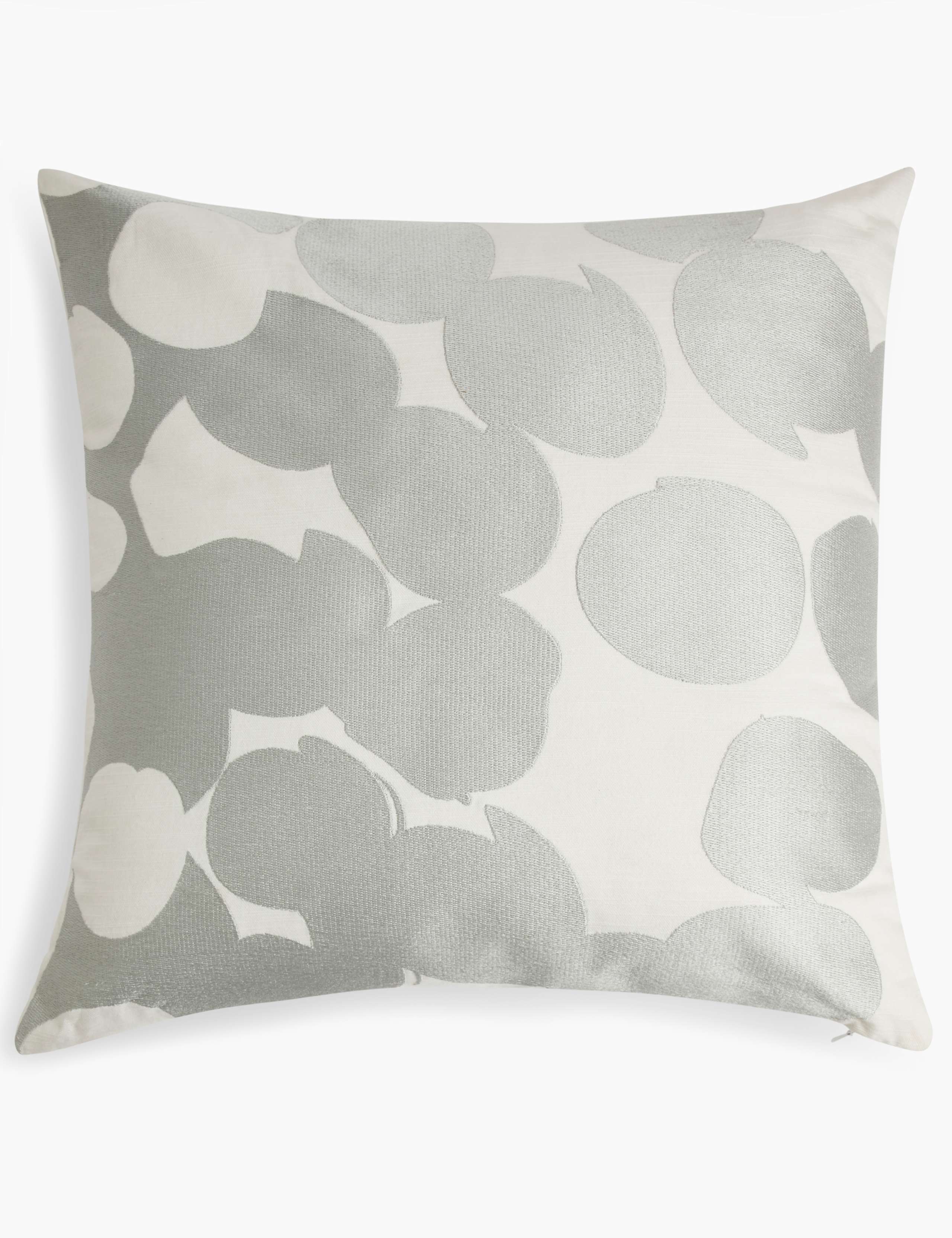 Hugo Pure Cotton Embroidered Cushion 1 of 5