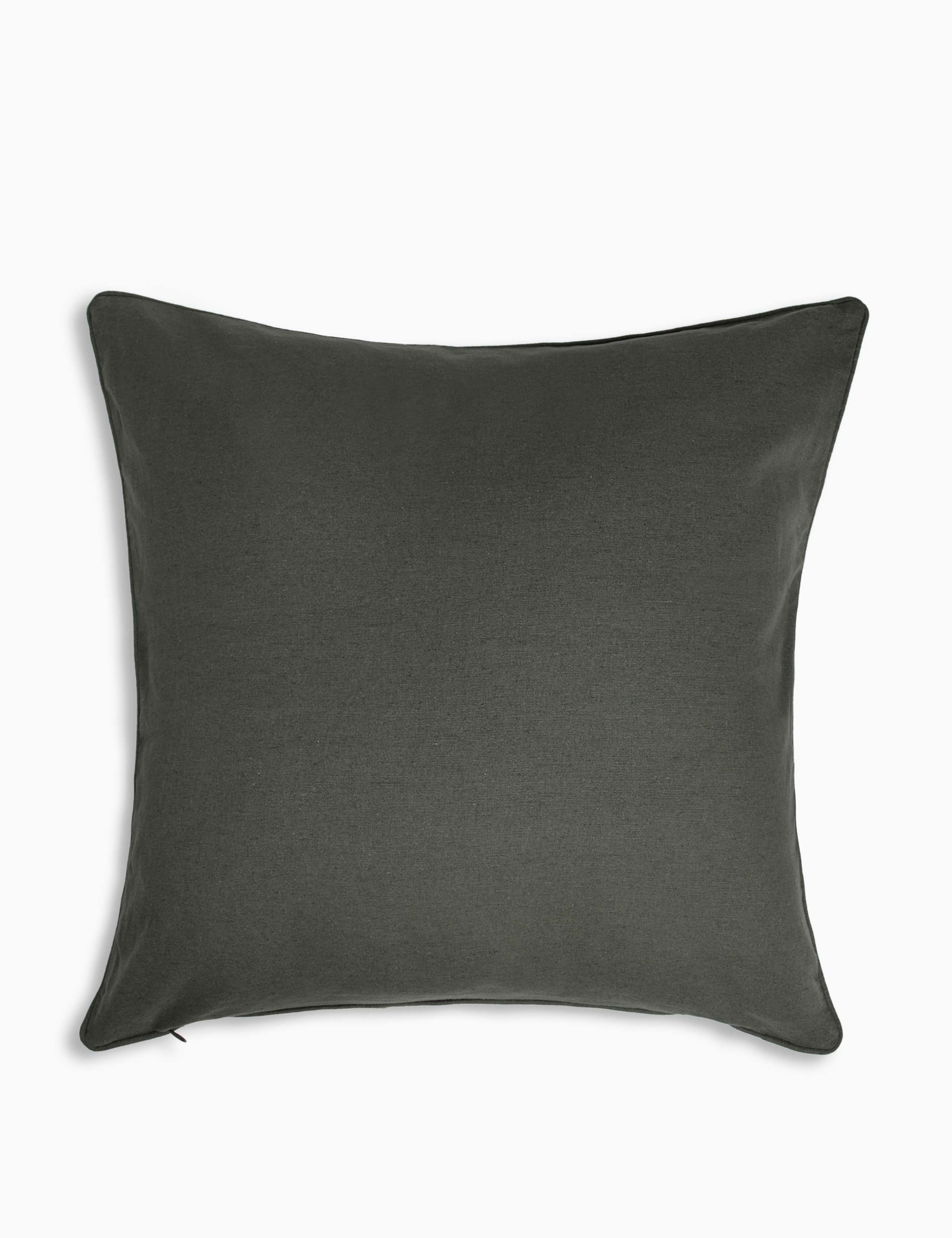 Azalea Bird Print Embroidered Cushion 3 of 5