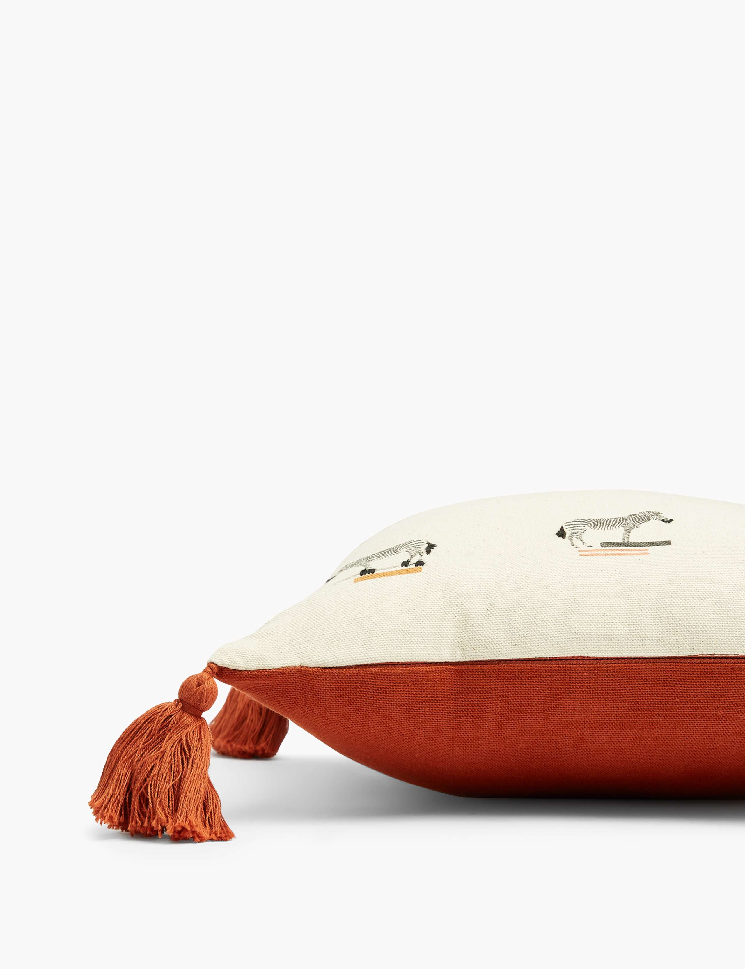 Alexa Pure Cotton Zebra Cushion 4 of 5