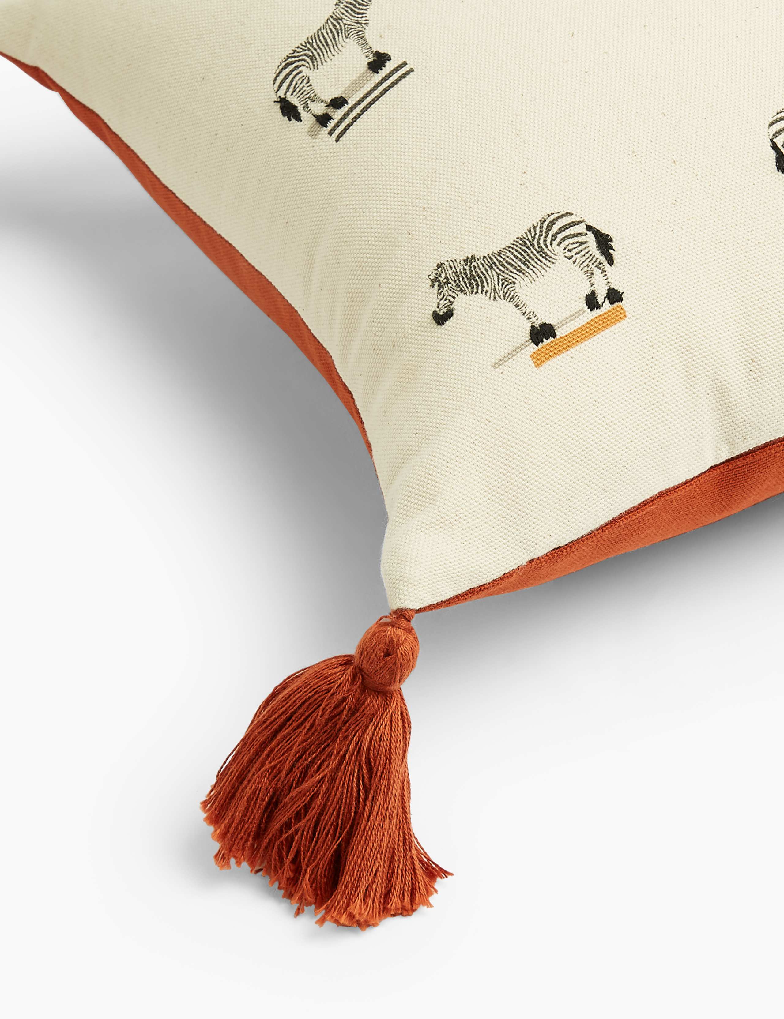 Alexa Pure Cotton Zebra Cushion 5 of 5