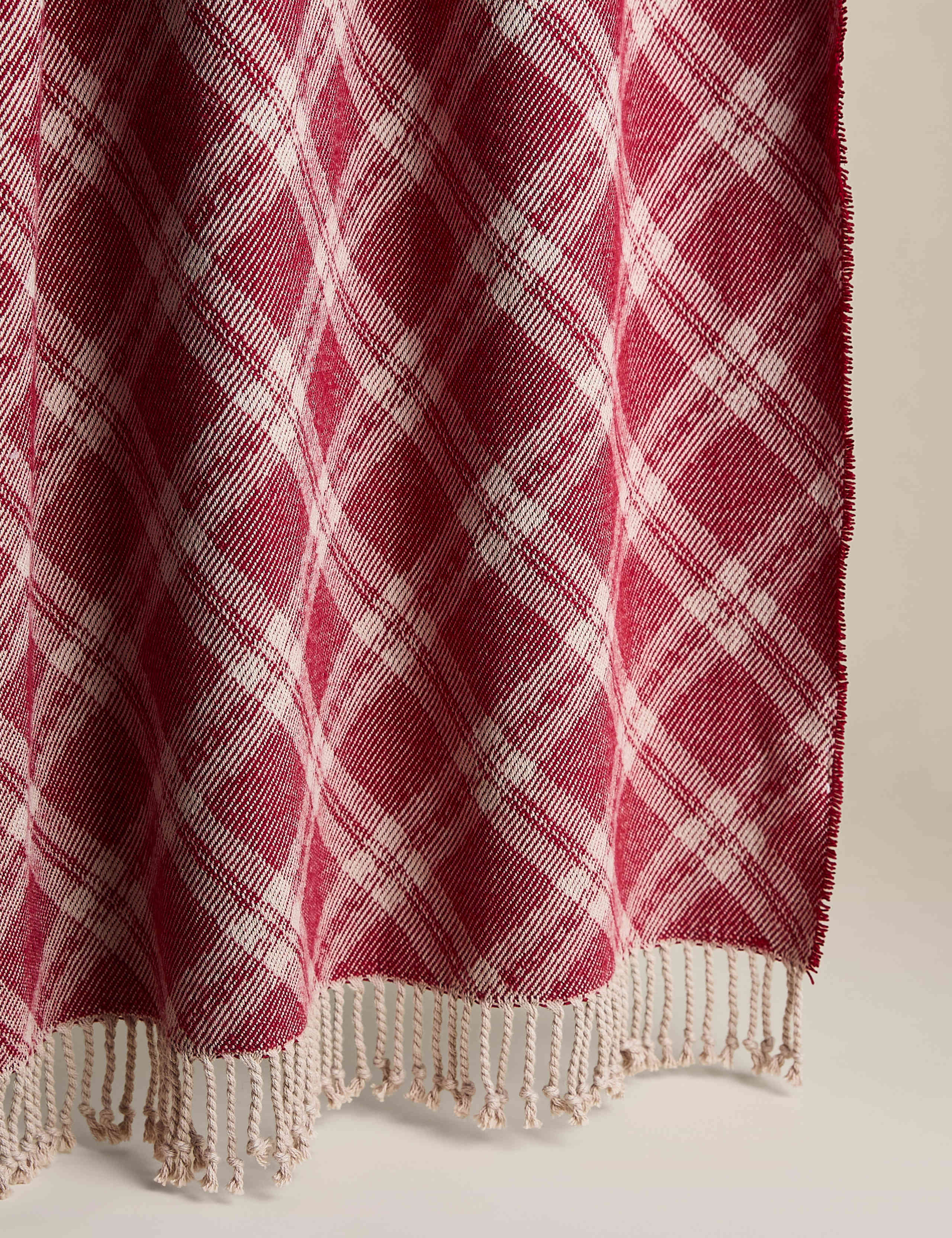 Christmas Check Throw 4 of 4