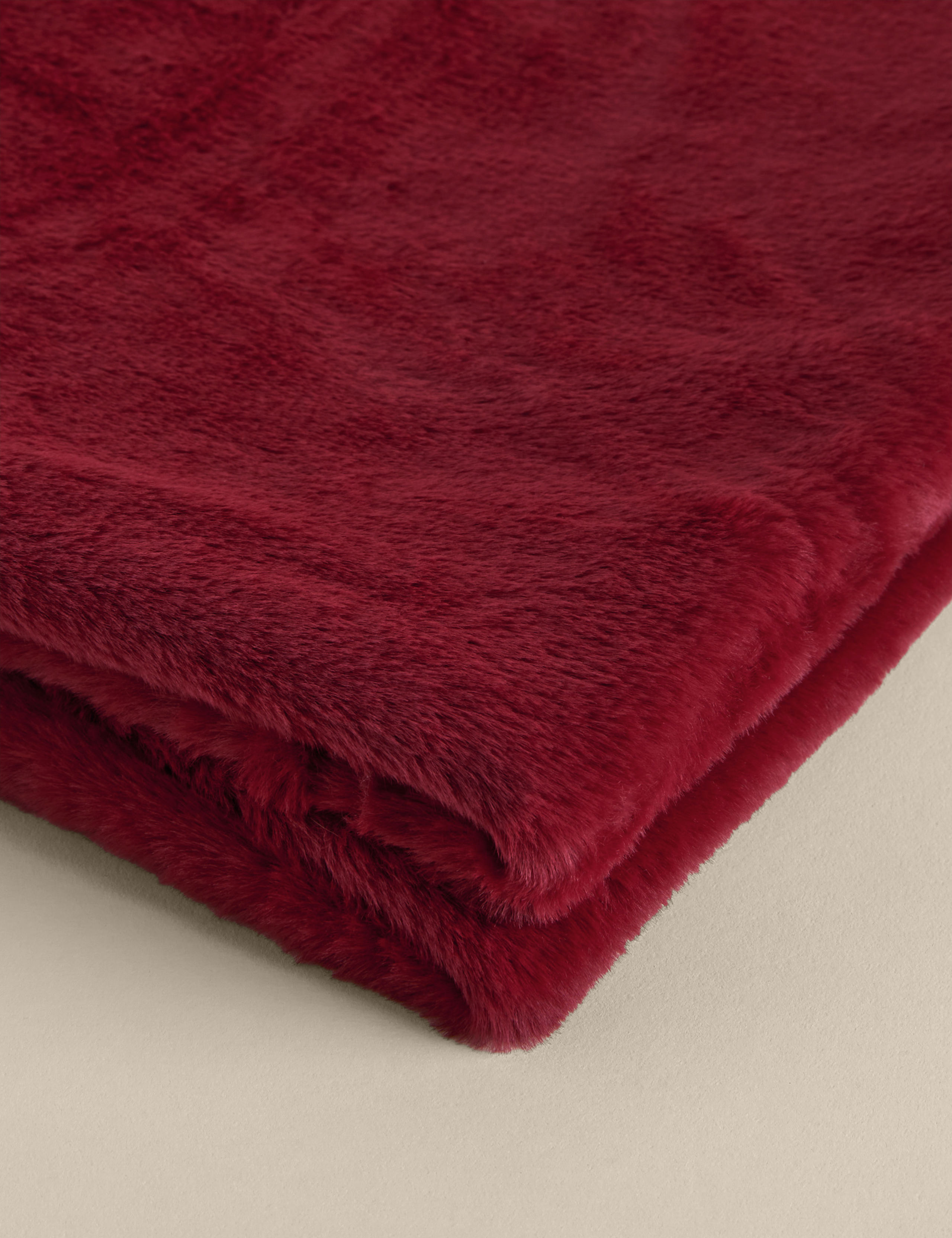 Supersoft Faux Fur Throw 4 of 4