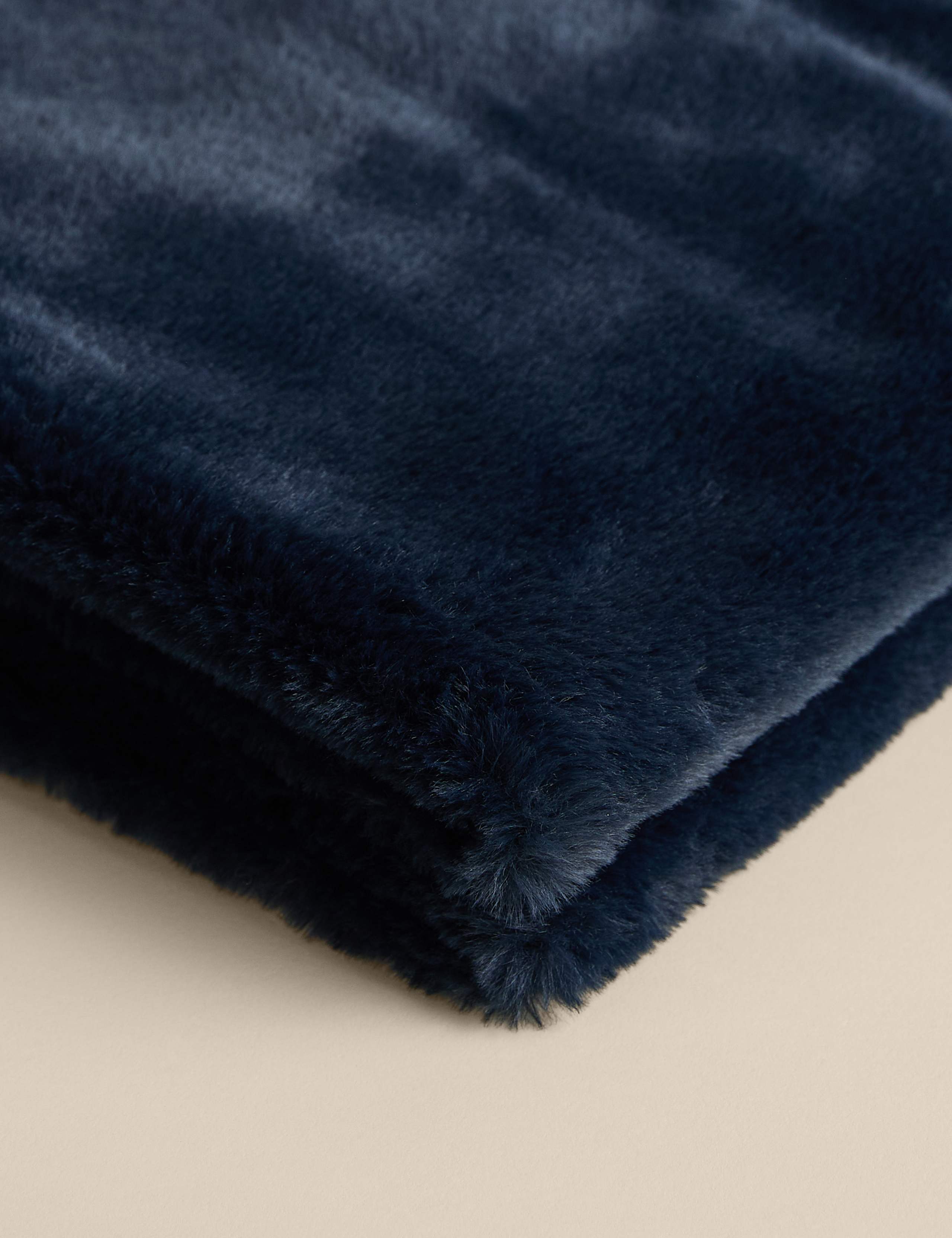 Supersoft Faux Fur Throw 2 of 4