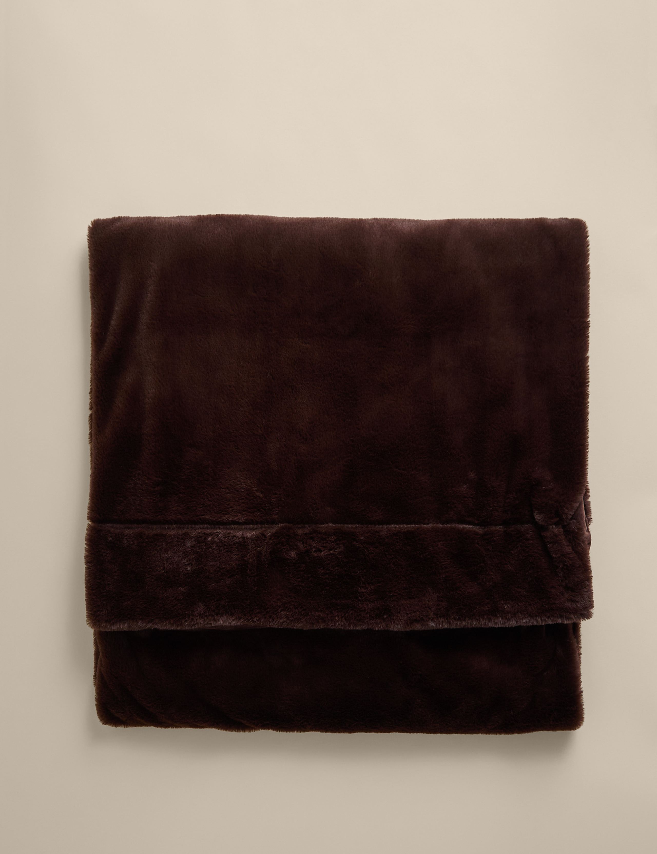 Supersoft Faux Fur Throw 1 of 5