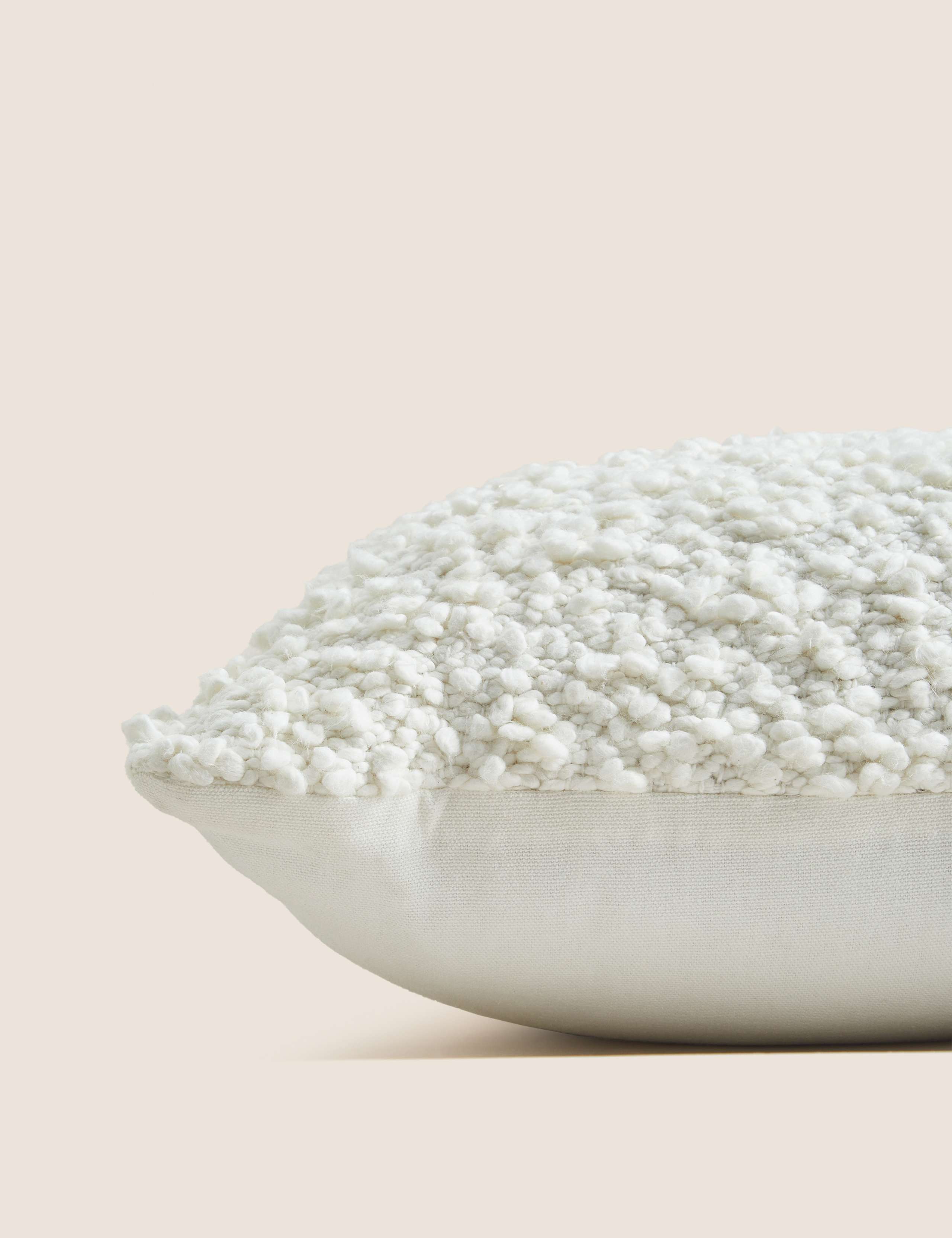 Pure Cotton Boucle Cushion 2 of 6