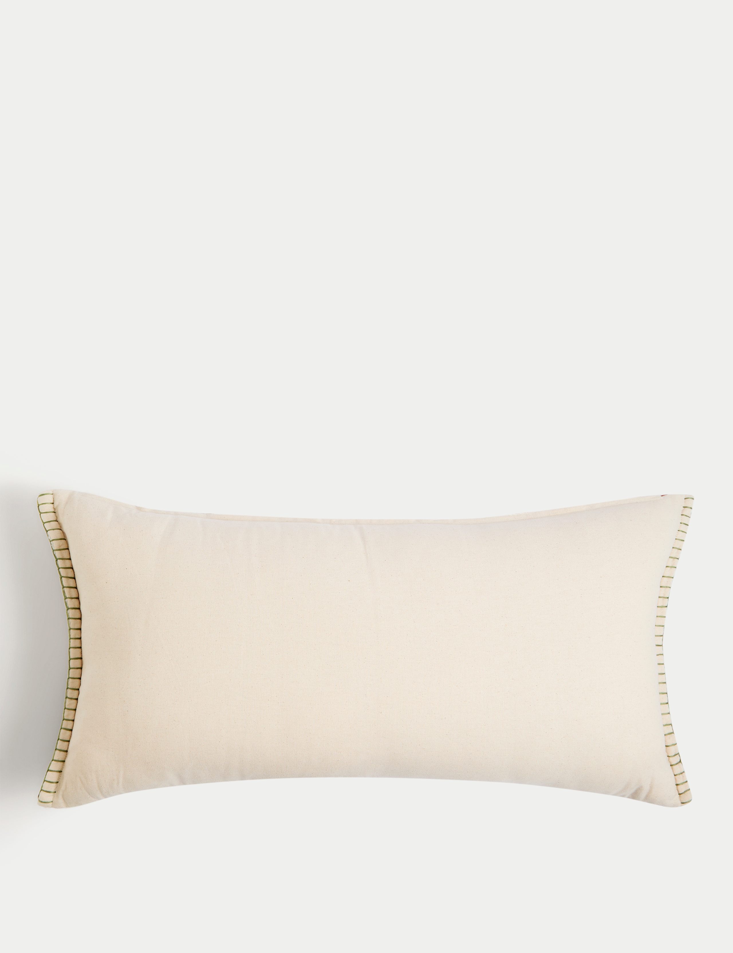 Wool Blend Textured Bolster Cushion 4 of 4