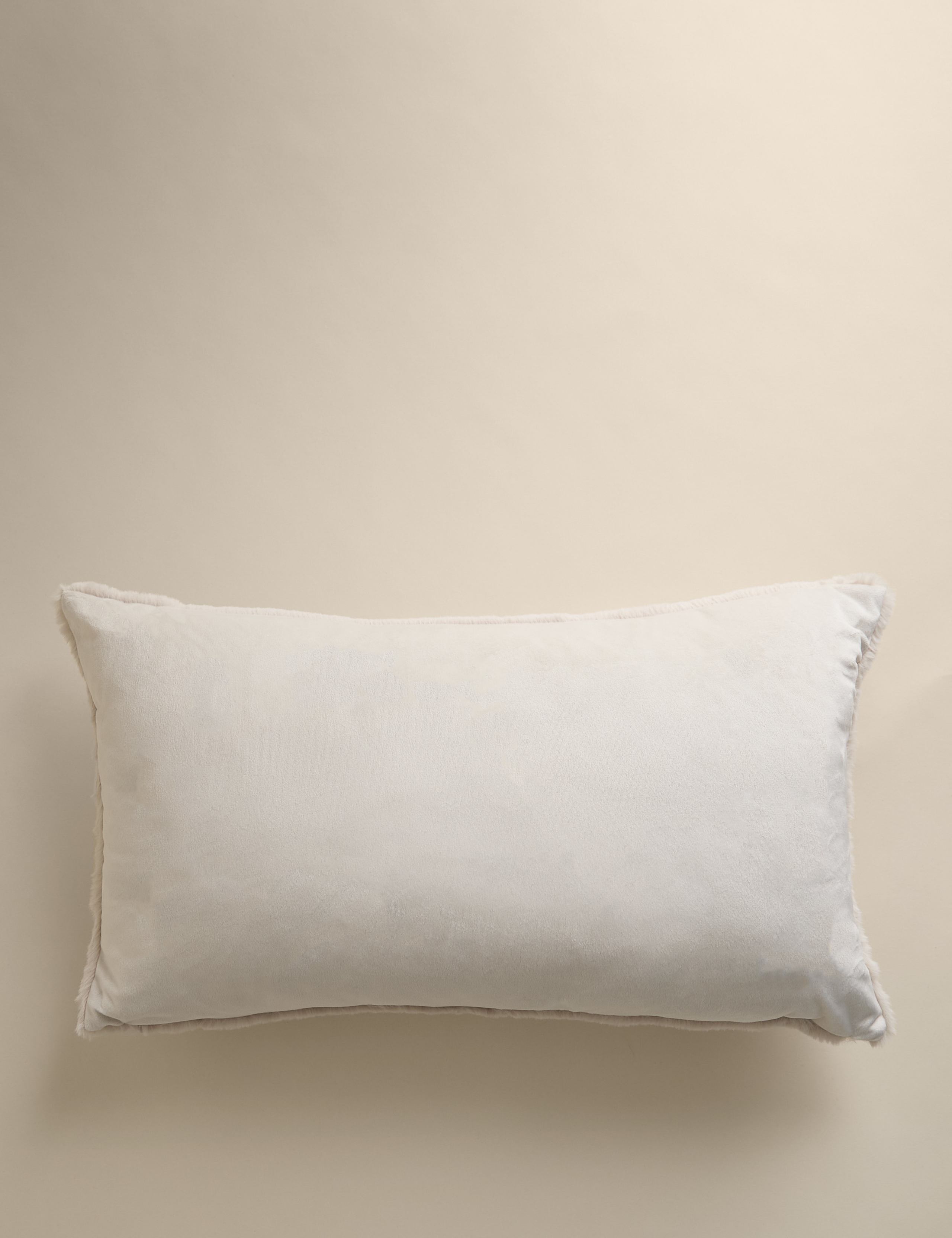 Supersoft Faux Fur Large Bolster Cushion 3 of 4