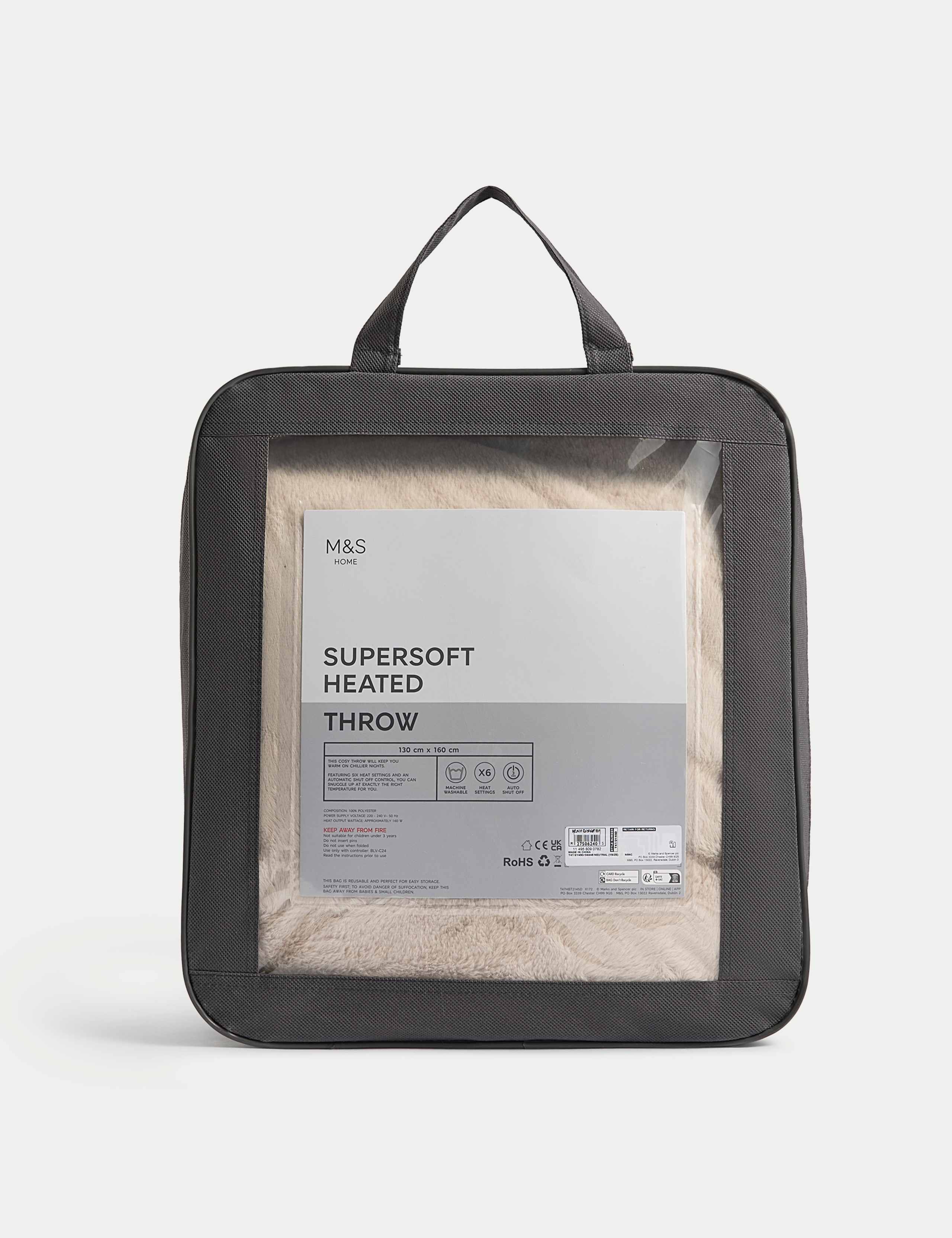 Supersoft Faux Fur Electric Throw 5 of 5