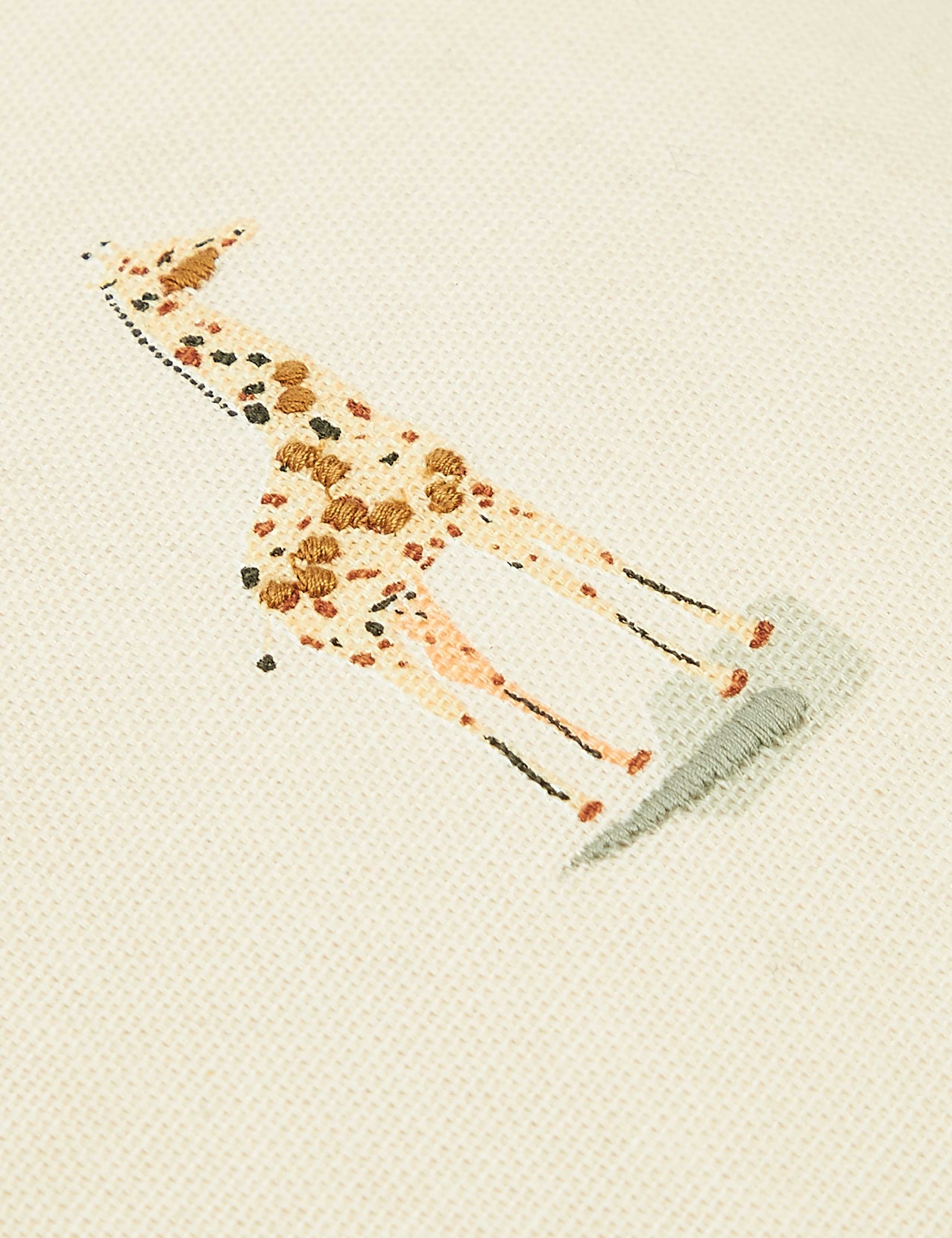 Pure Cotton Mini Embroidered Cushion 3 of 5
